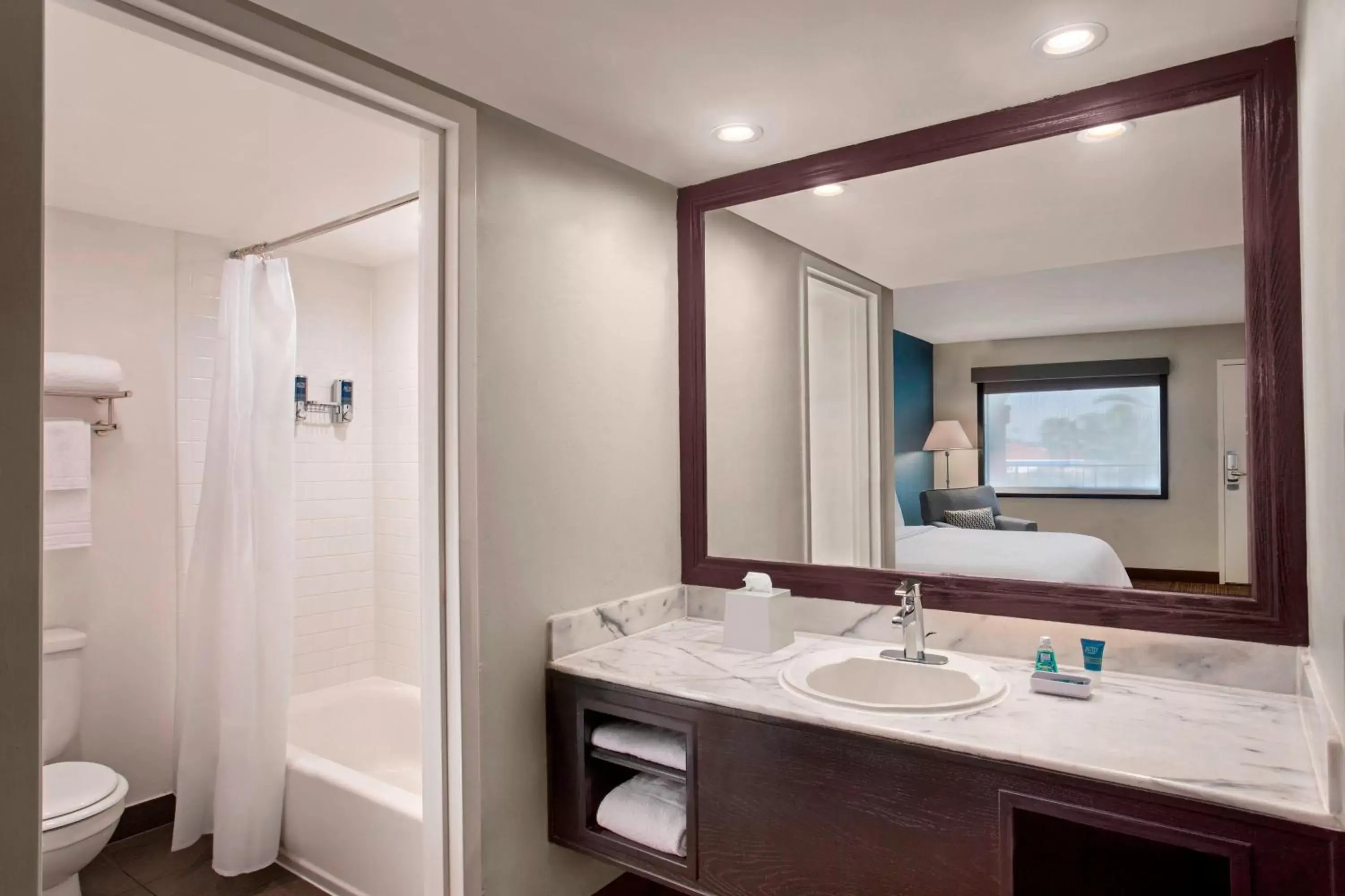 Bathroom in Four Points by Sheraton Anaheim