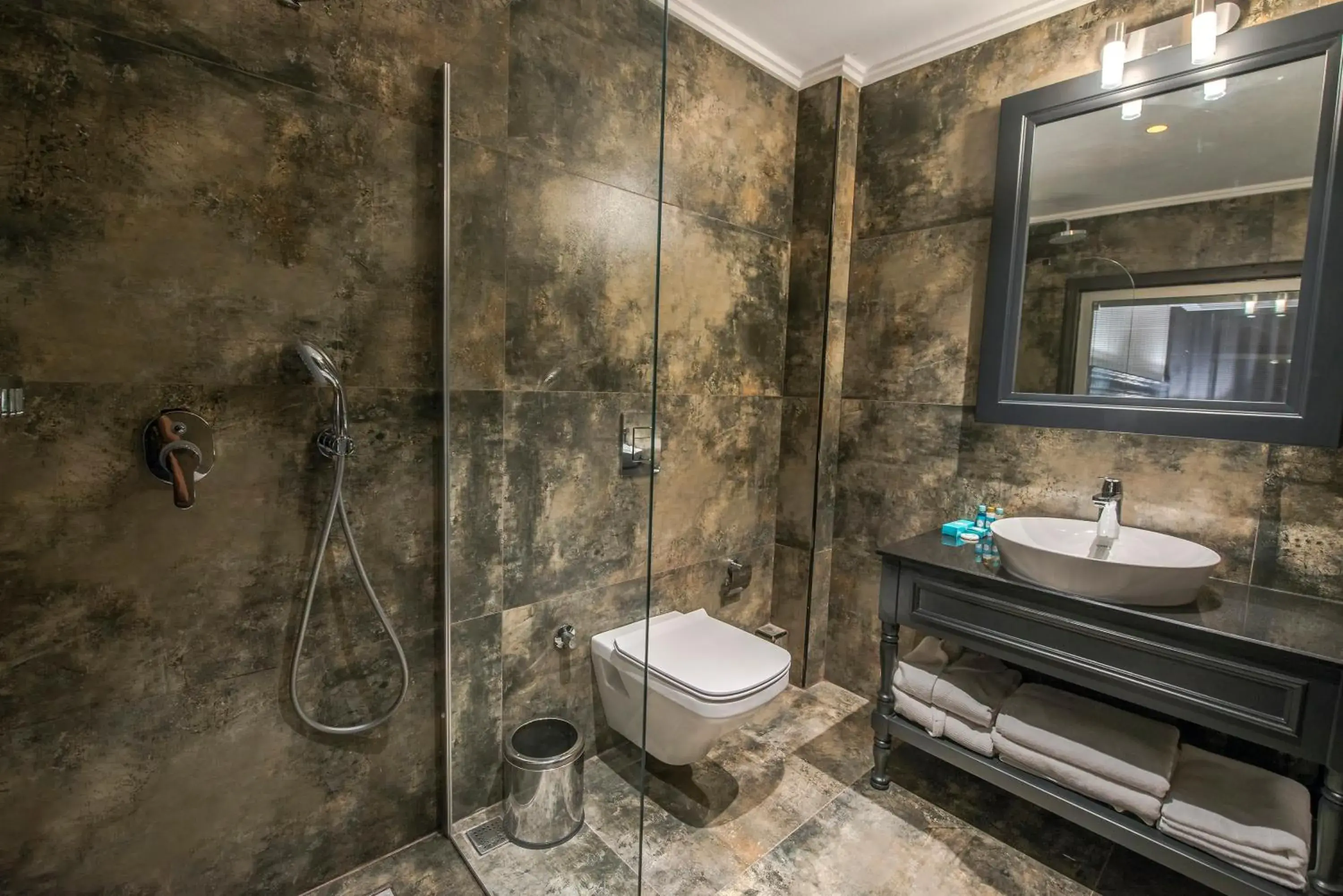 Shower, Bathroom in Marina Bay Gocek