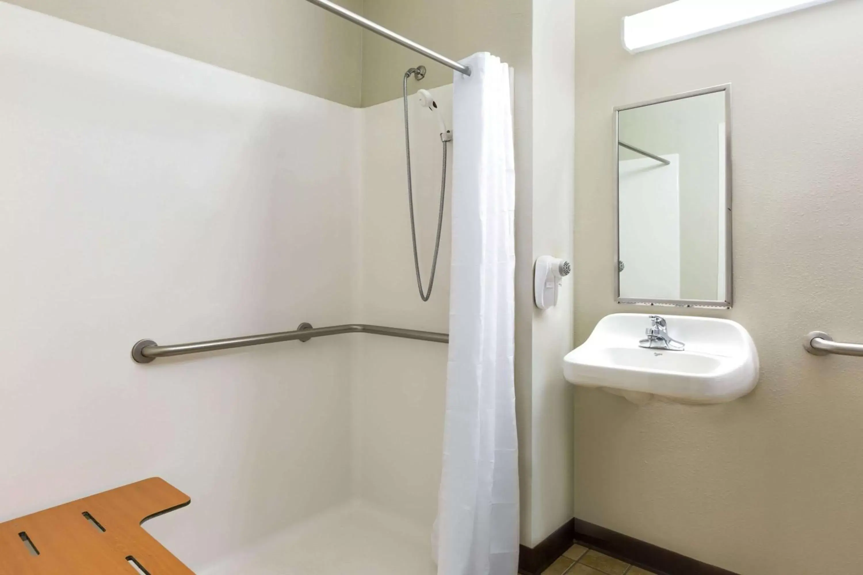 Shower, Bathroom in Microtel Inn & Suites by Wyndham Tuscaloosa