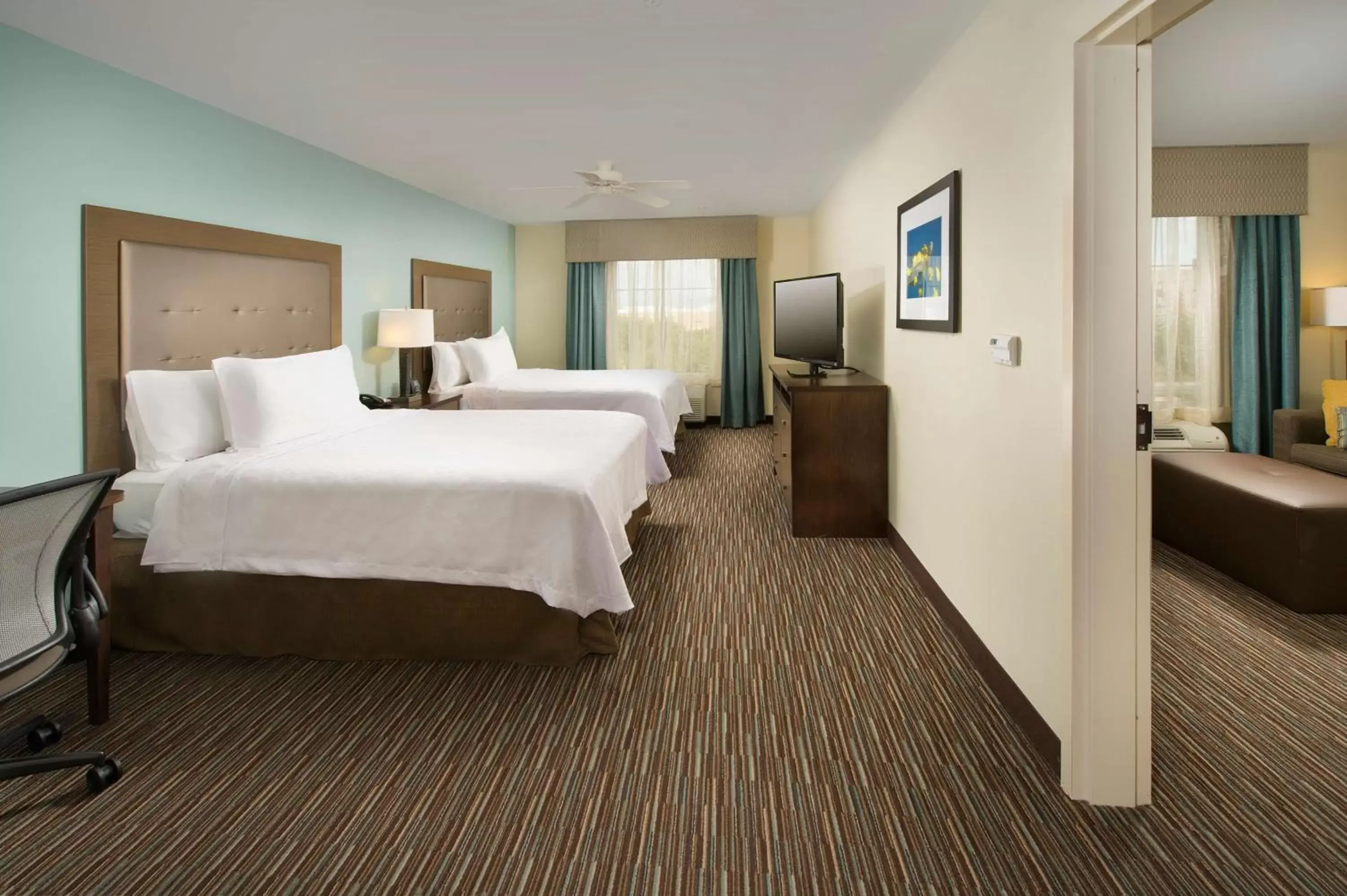 Bedroom, Bed in Homewood Suites by Hilton Lackland AFB/SeaWorld, TX