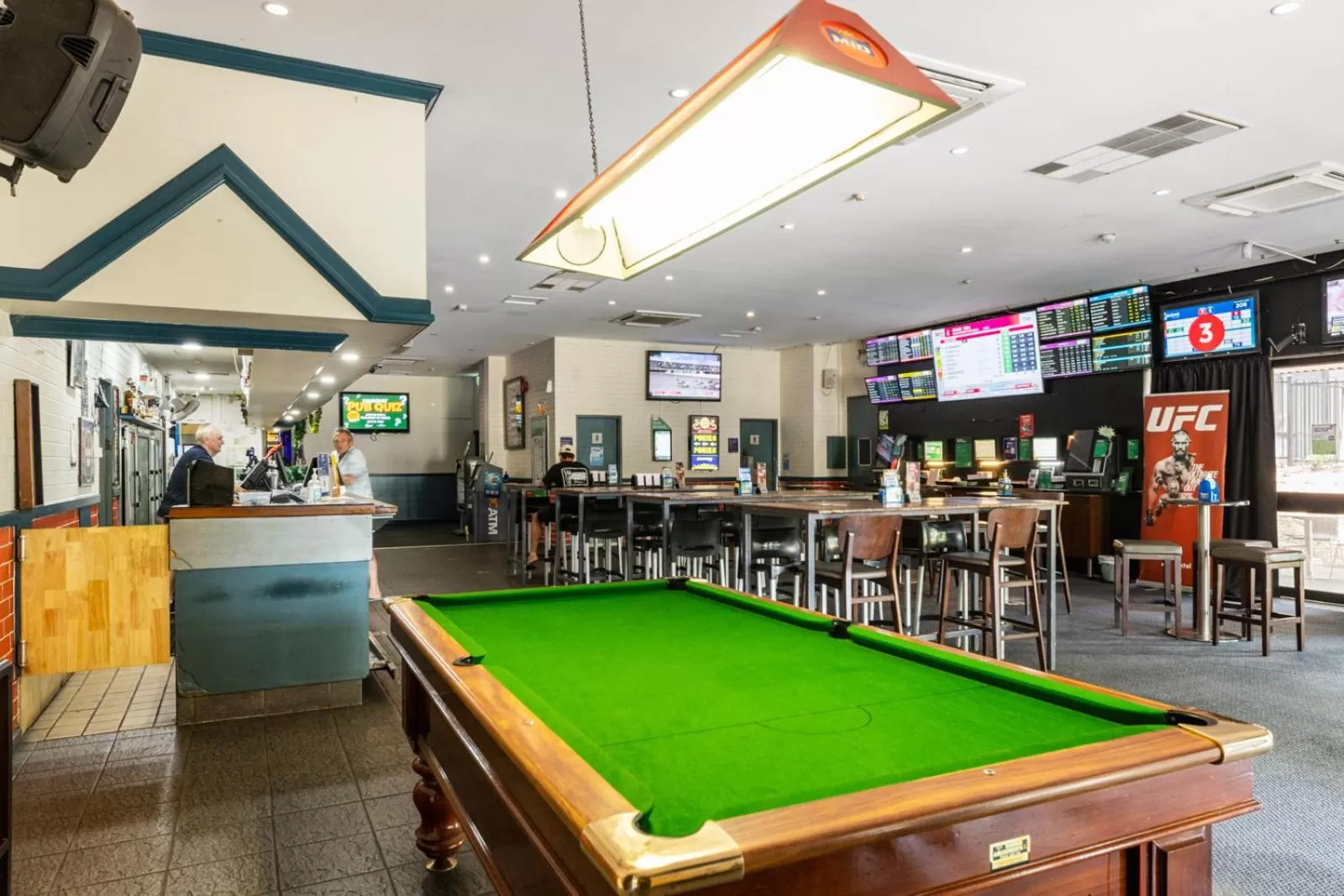 Billiard in Frontier Hotel Darwin