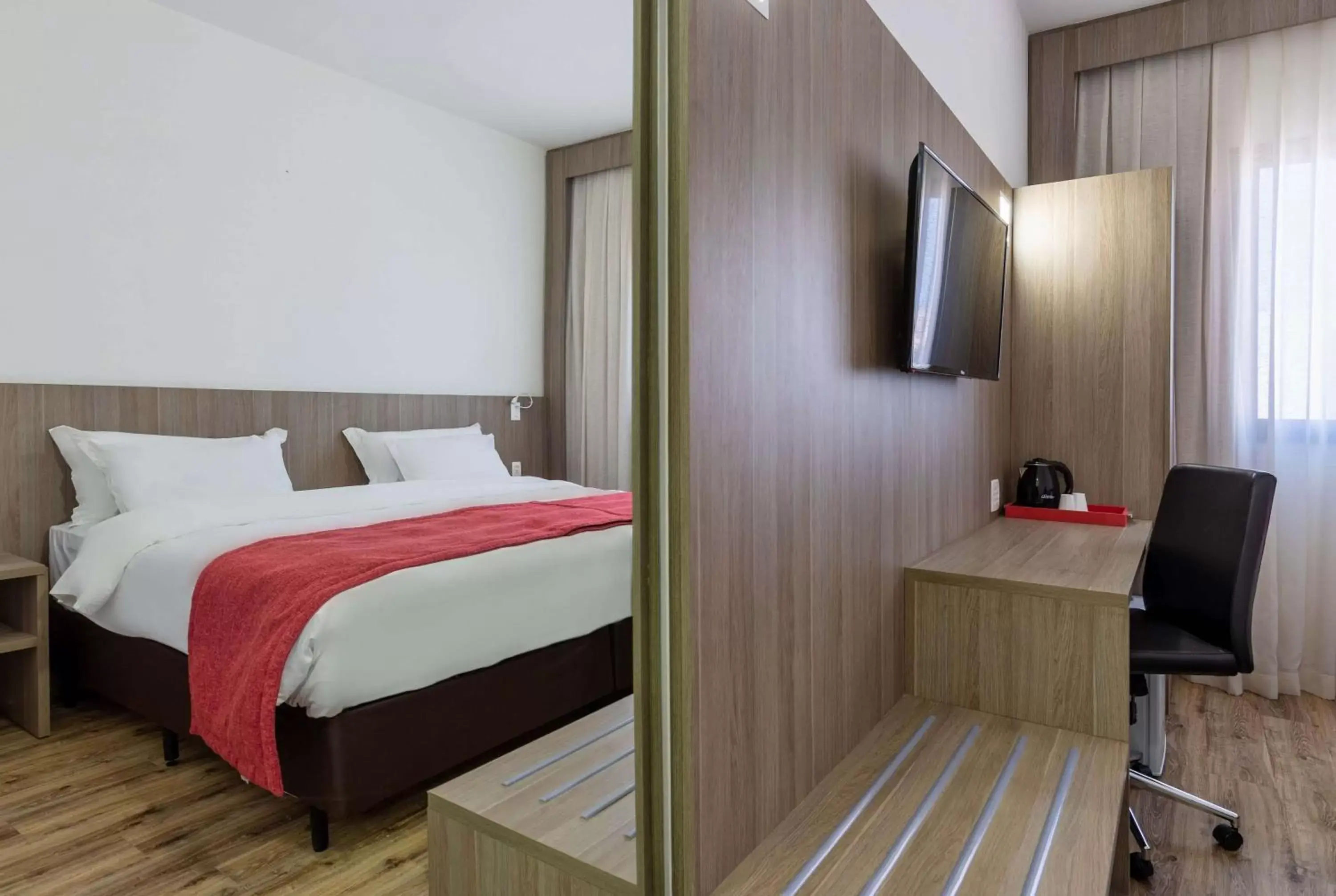 Photo of the whole room, Bed in Ramada Encore by Wyndham São Paulo Osasco Photo of the whole room, Bed in Ramada Encore by Wyndham São Paulo Osasco