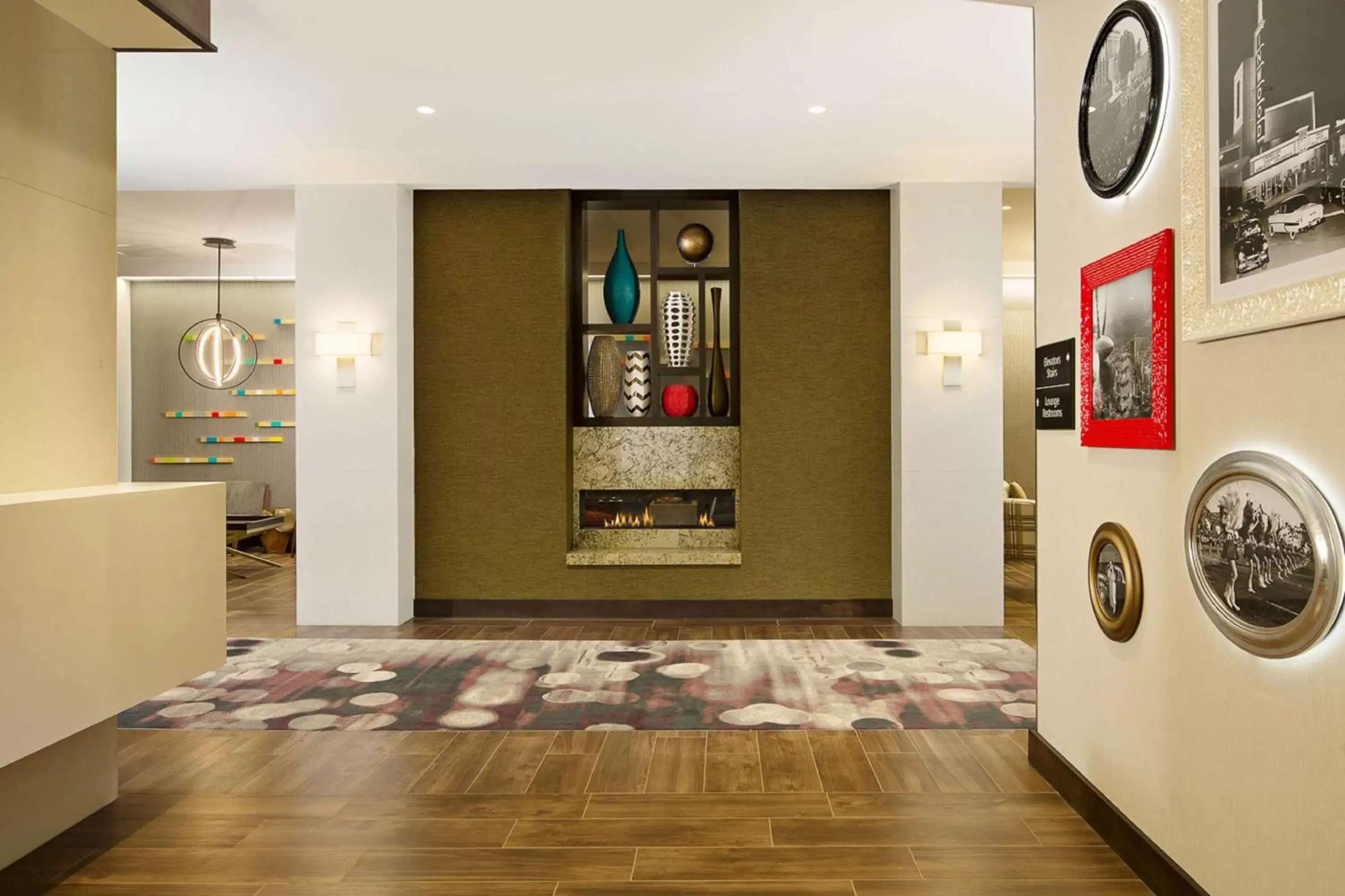 Lobby or reception in Hampton Inn & Suites Dallas Downtown Lobby or reception in Hampton Inn & Suites Dallas Downtown