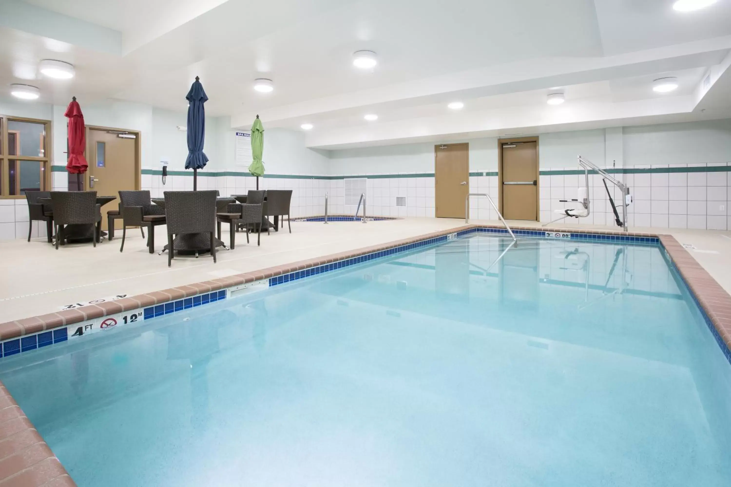 Swimming Pool in Holiday Inn Express Hotel & Suites Minot South, an IHG Hotel