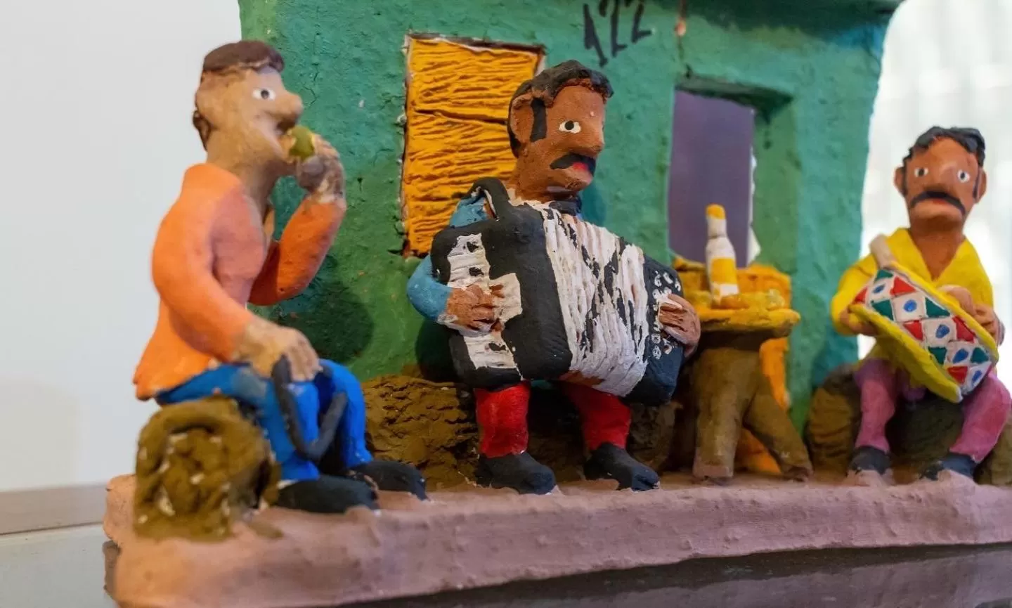 Living room in Pousada Jardim Brasília