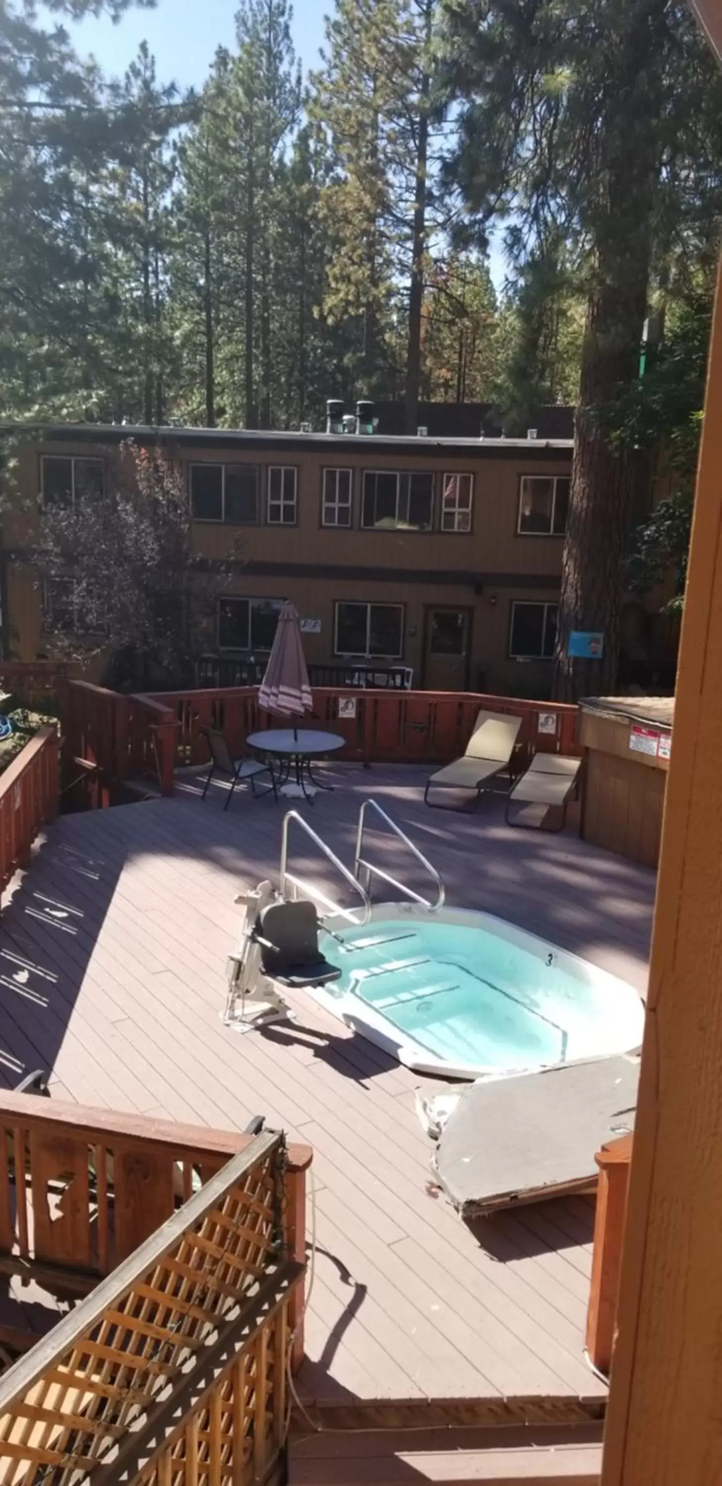 Pool View in Heavenly Valley Townhouses