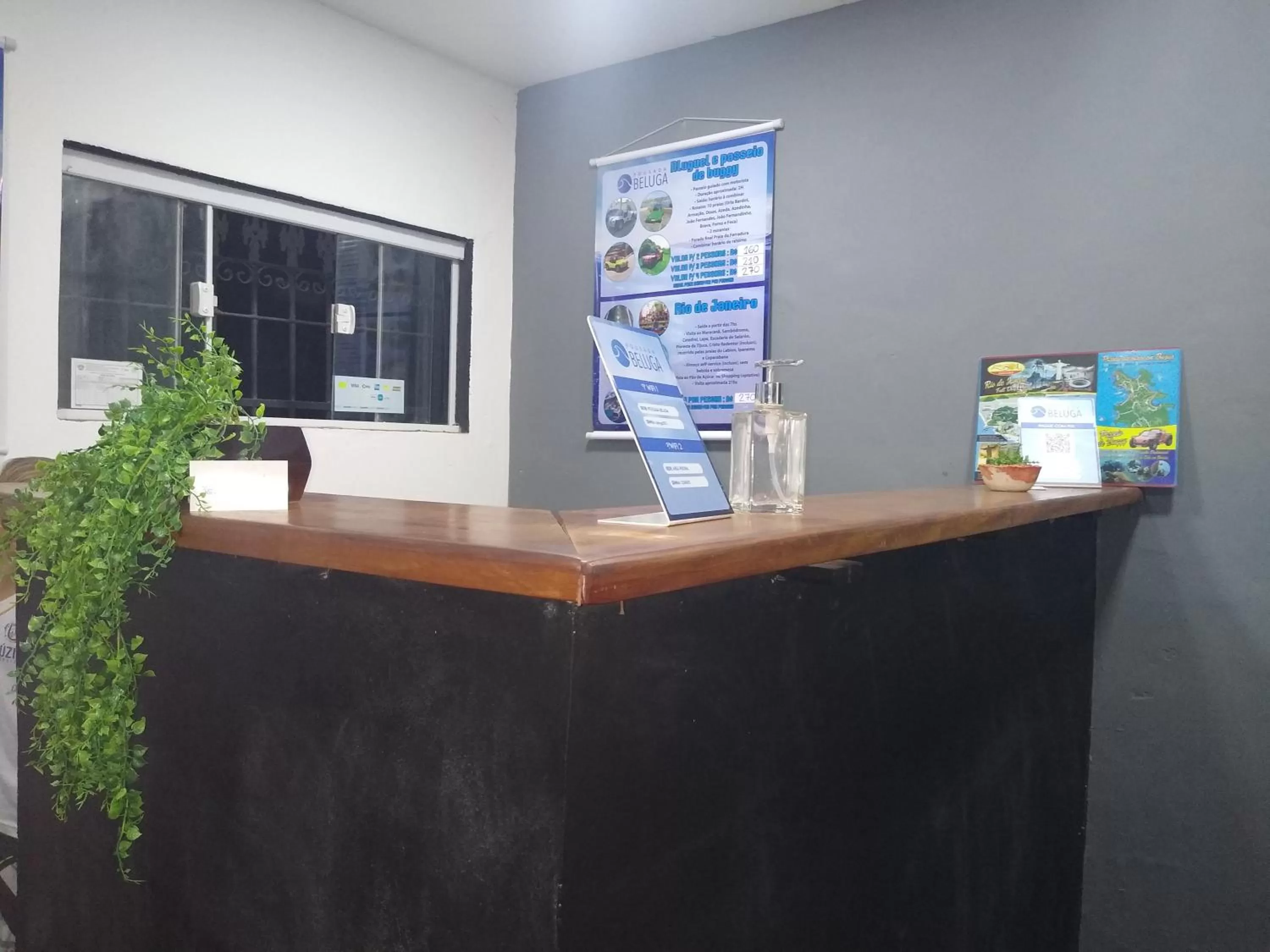 Lobby/Reception in Pousada Beluga