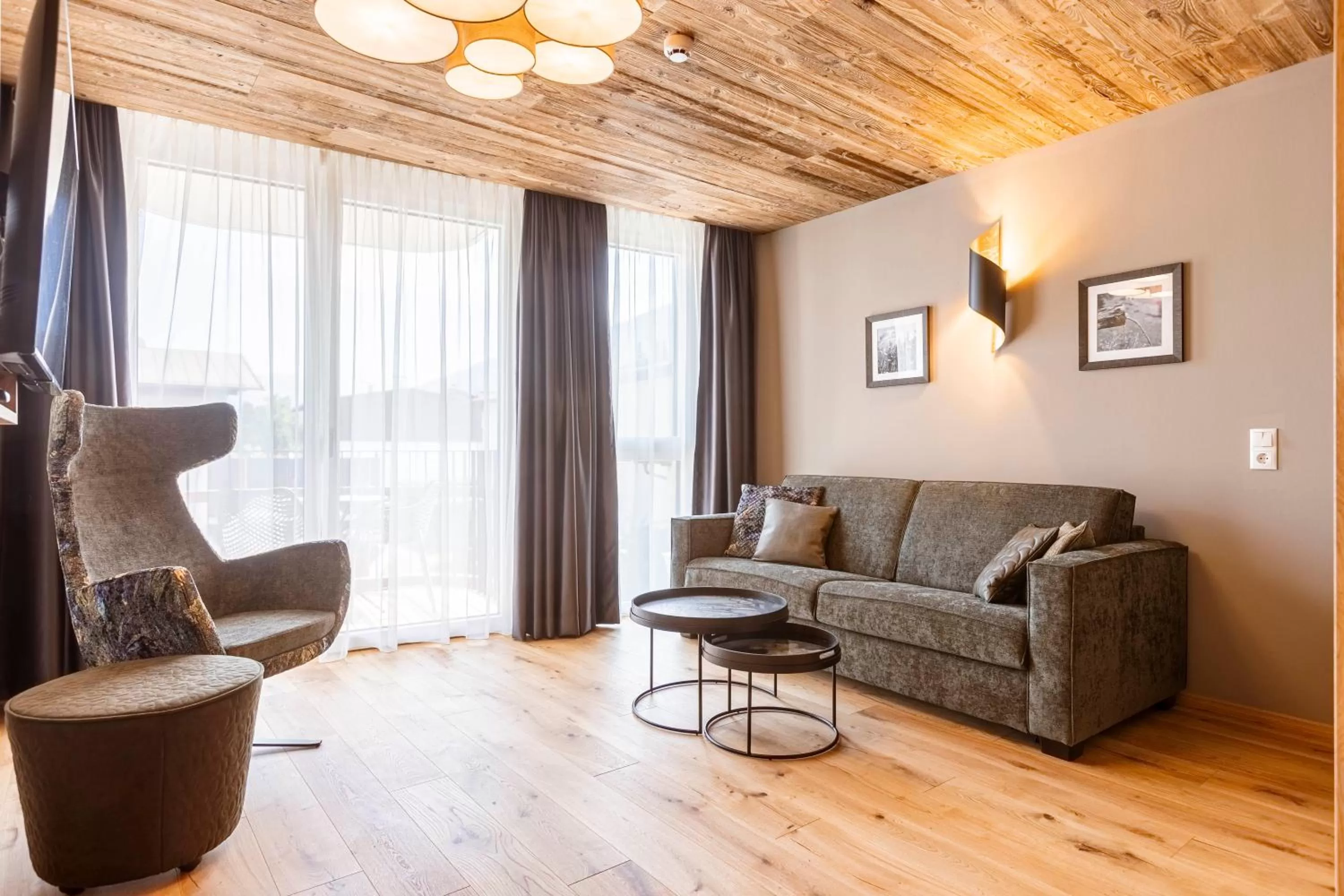 Living room in Zillertal Suites Fügen by ALPS RESORTS
