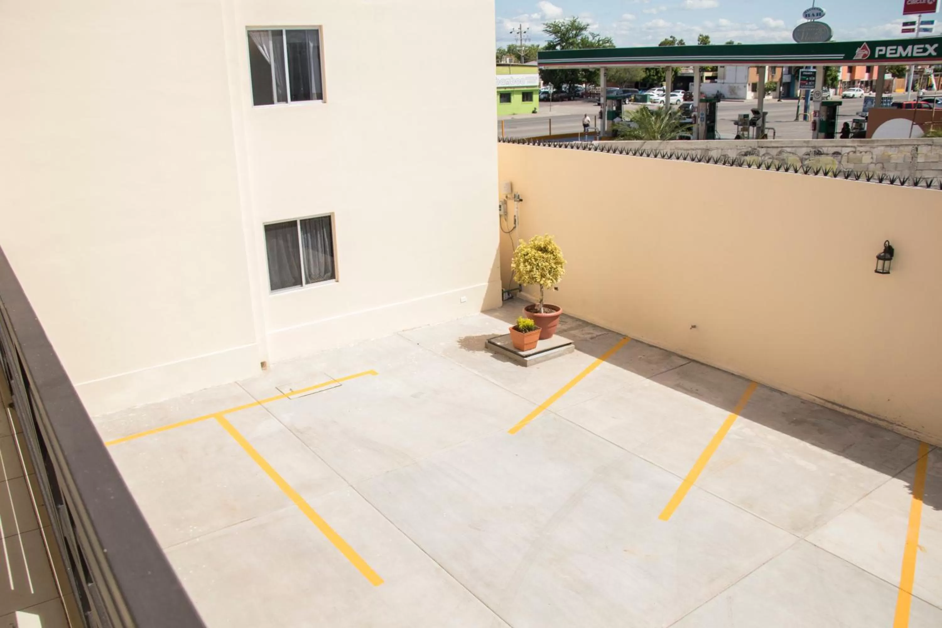 Balcony/Terrace in Hotel Nápoles