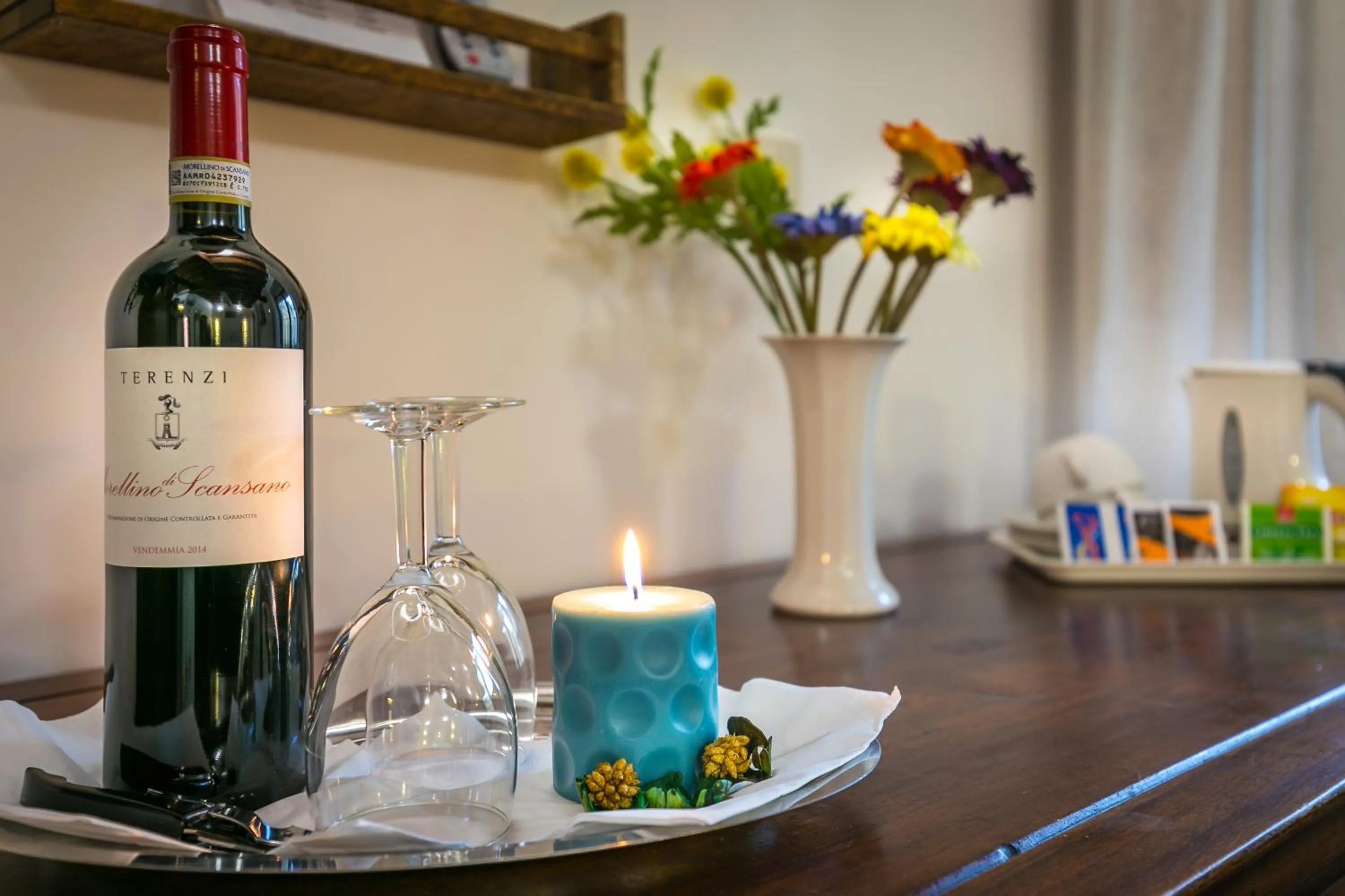 Alcoholic drinks in Hotel Collodi Firenze