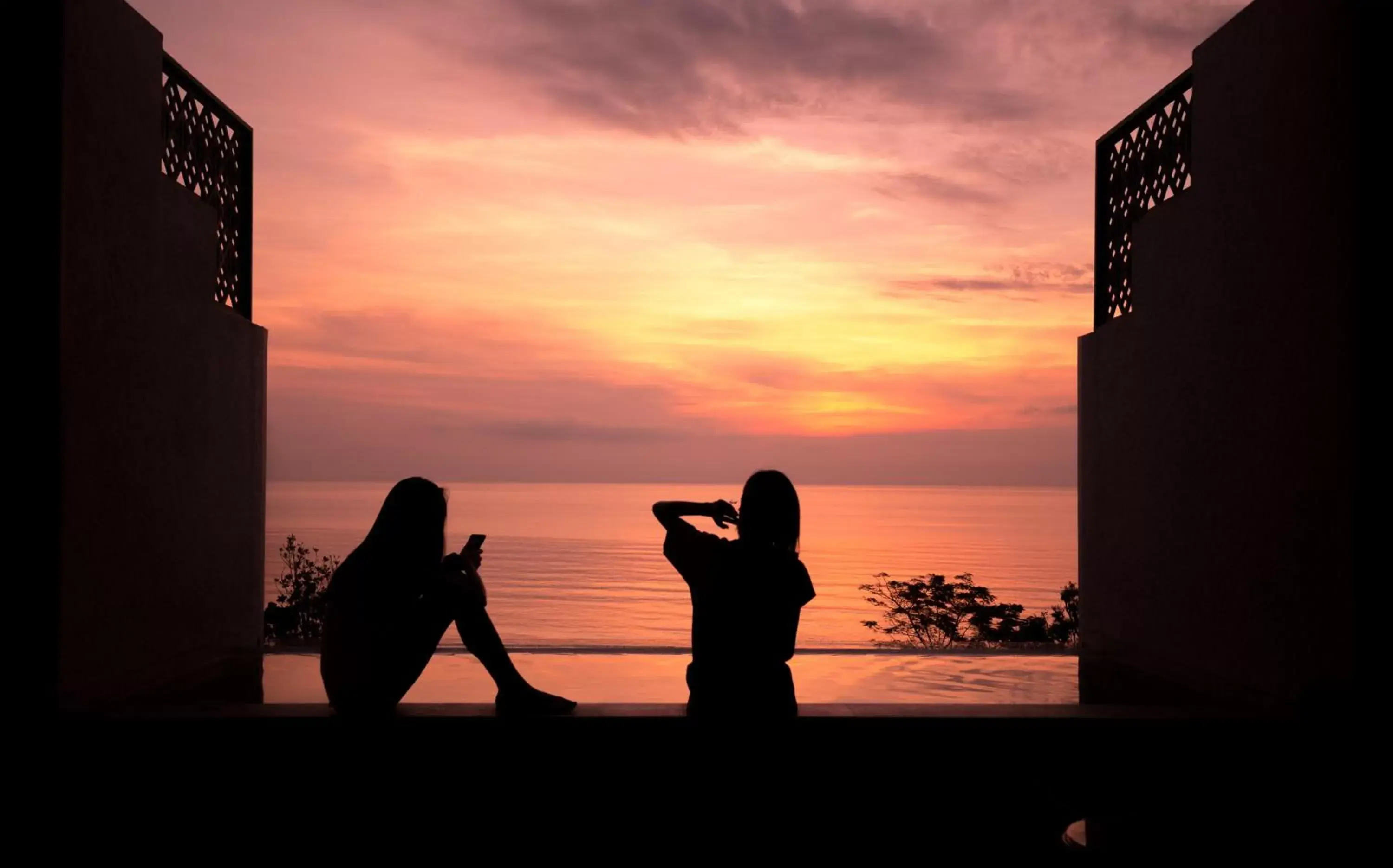 Sea view in Baba Beach Club Hua Hin Luxury Pool Villa by Sri panwa