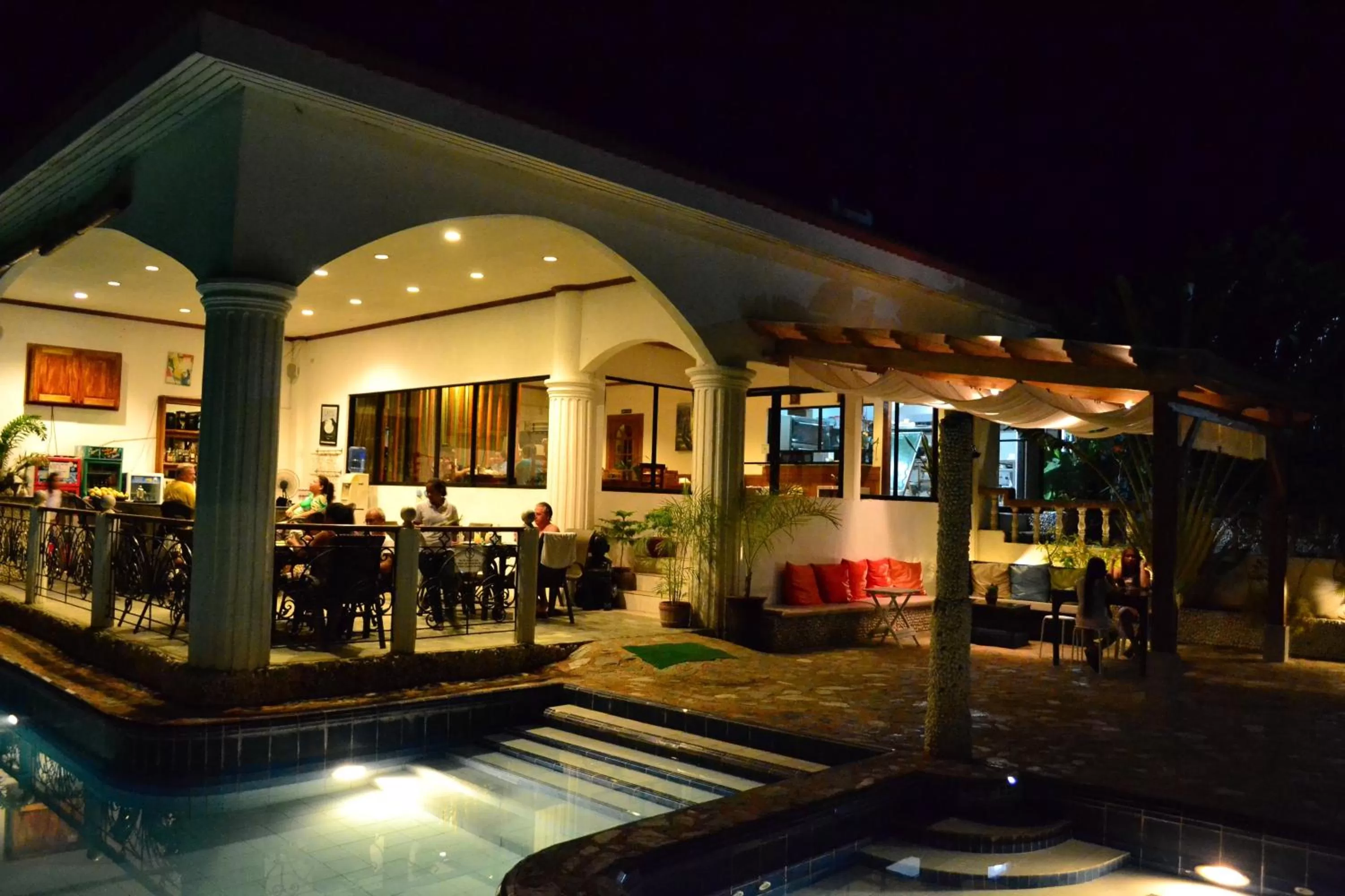 Facade/entrance in Eden Resort