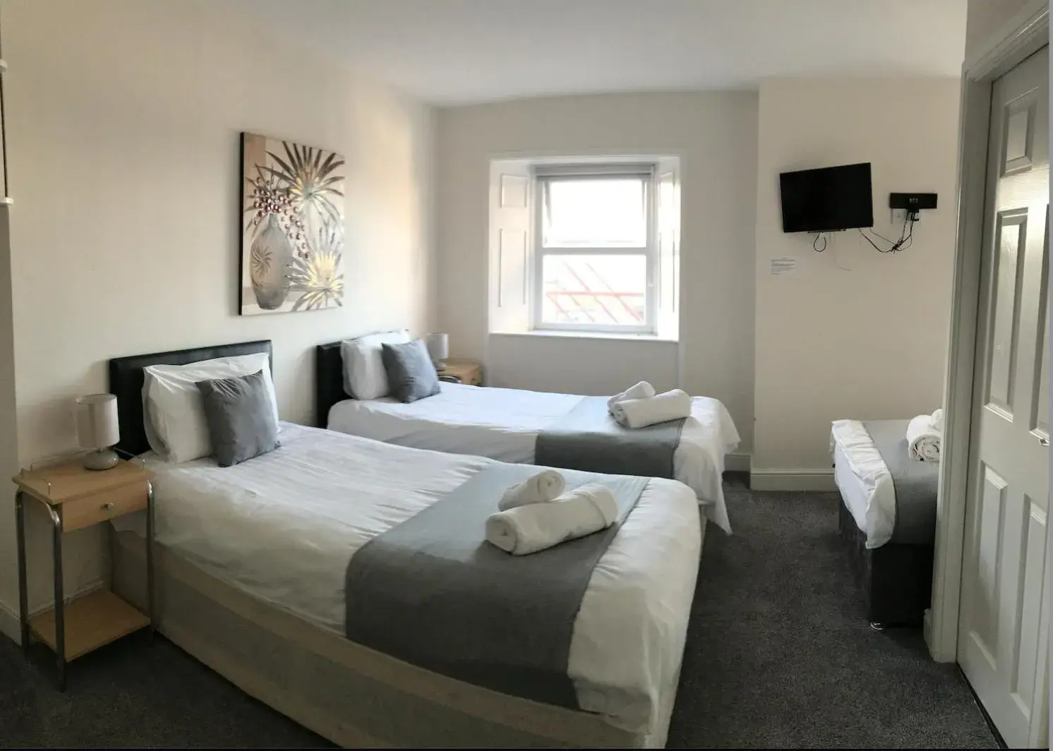Bedroom, Bed in The Norton- Hartlepool