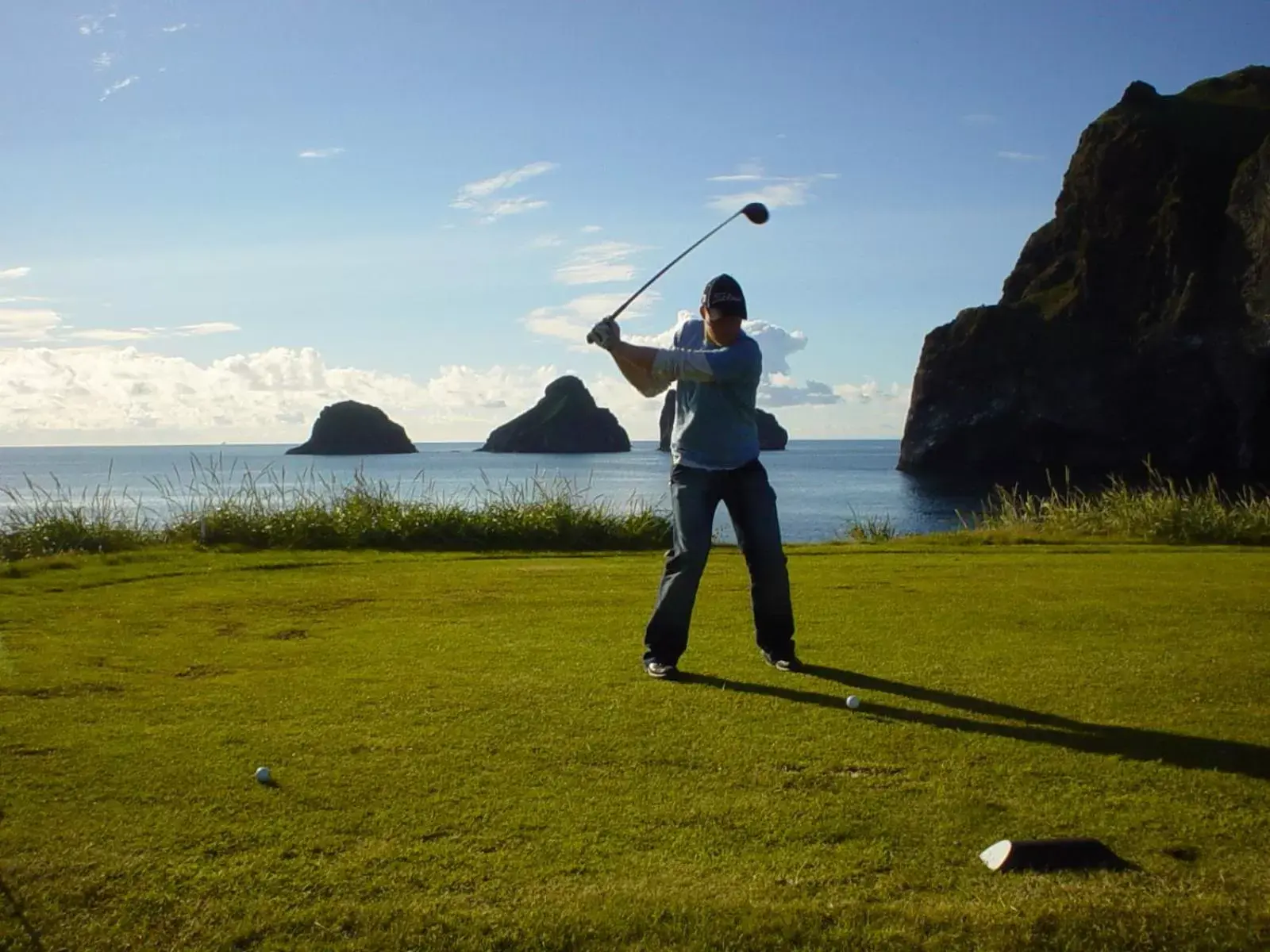 Golfcourse in Hotel Vestmannaeyjar
