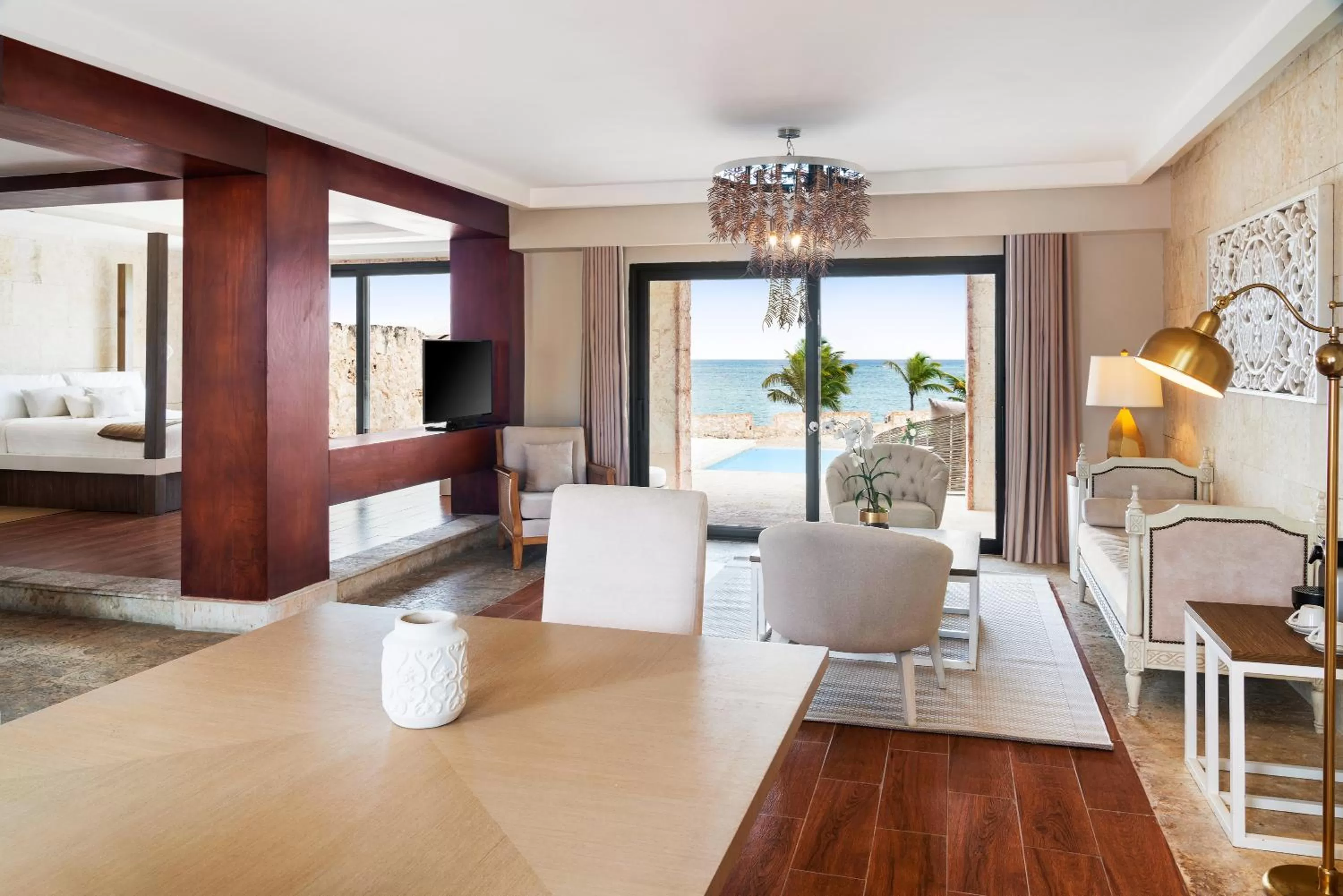 Living room in Sanctuary Cap Cana, a Luxury Collection Resort, Dominican Republic, Adult All-Inclusive