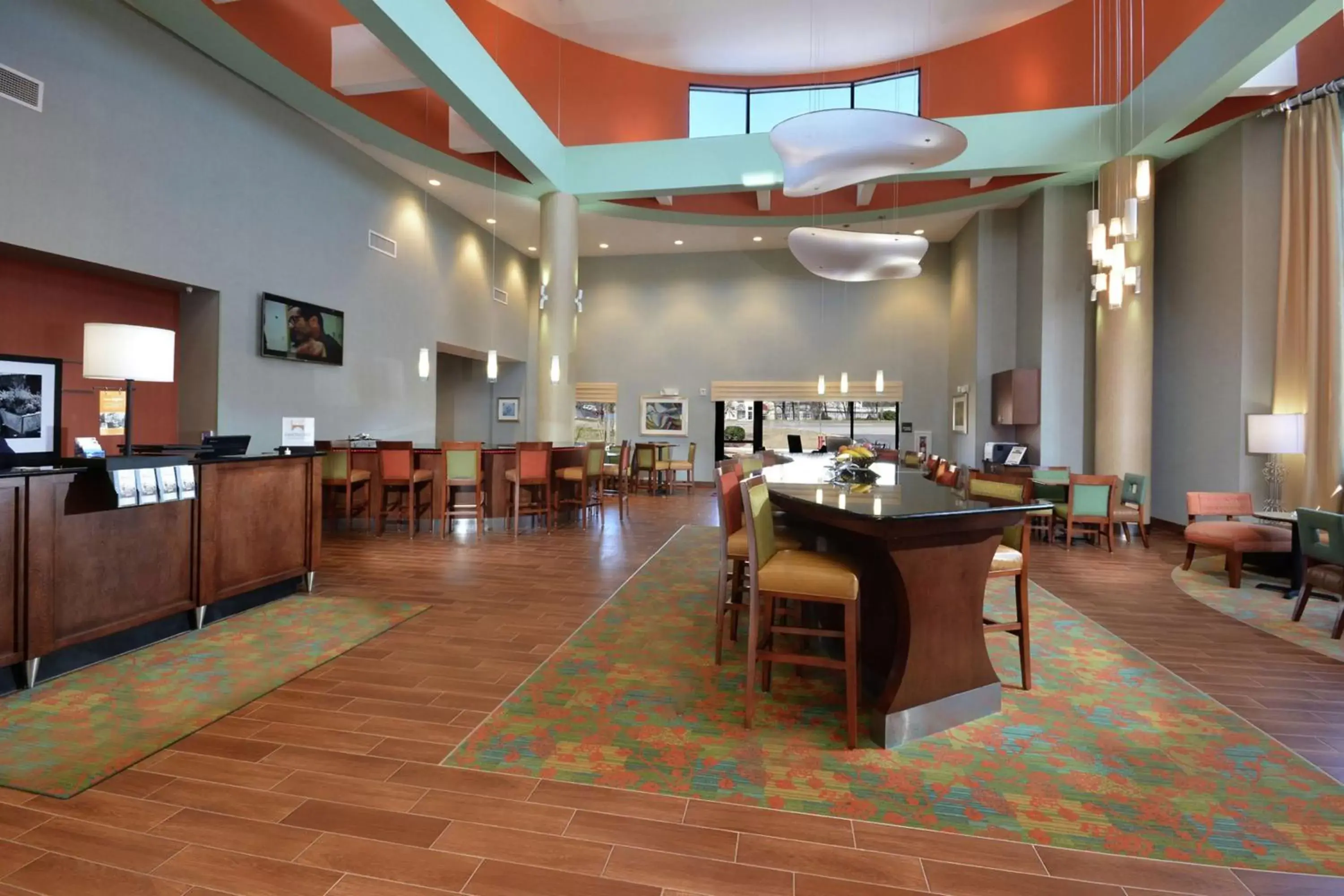Lobby or reception in Hampton Inn Raleigh/Durham Airport Lobby or reception in Hampton Inn Raleigh/Durham Airport
