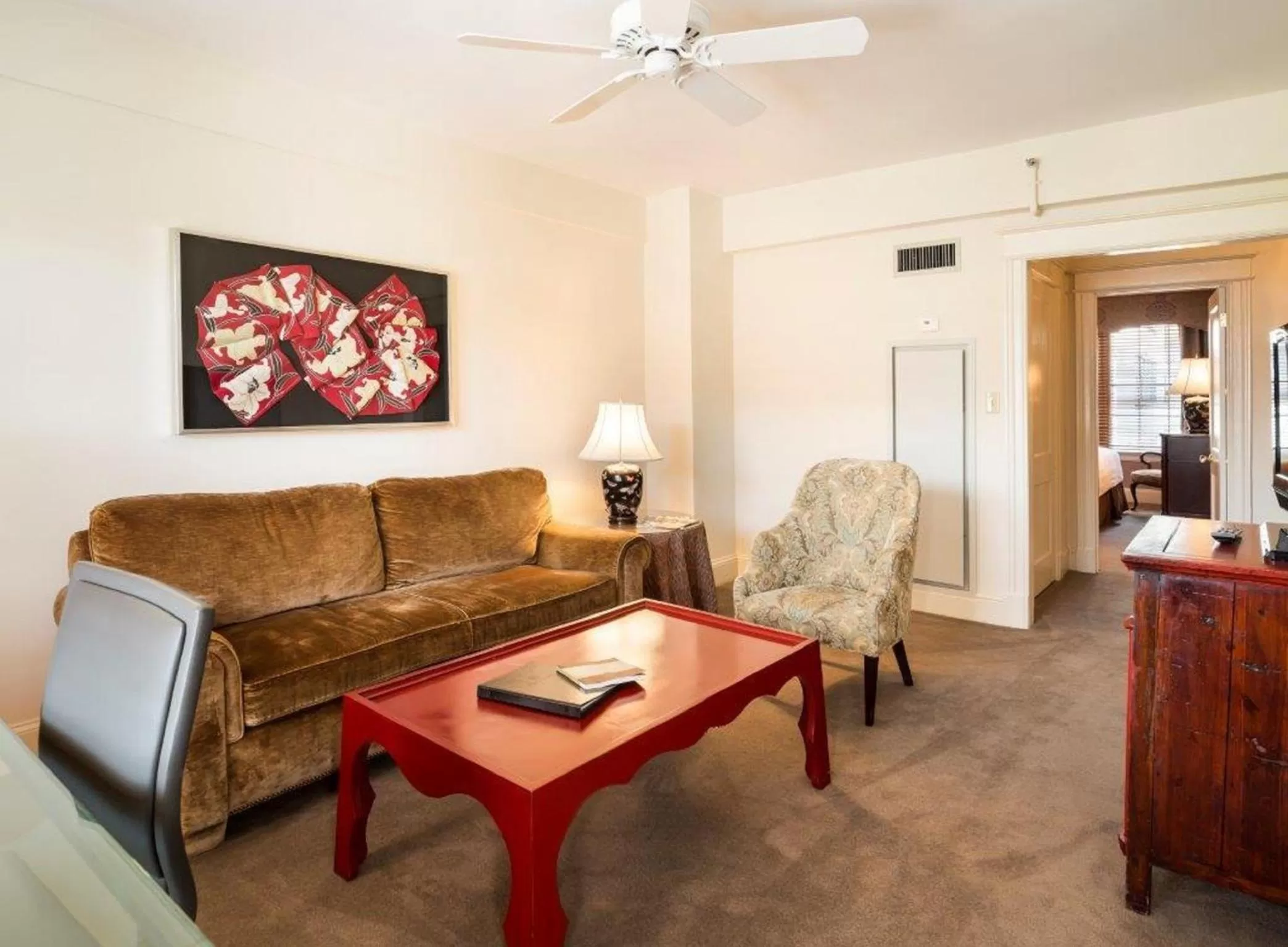 Living room in Hotel Lombardy