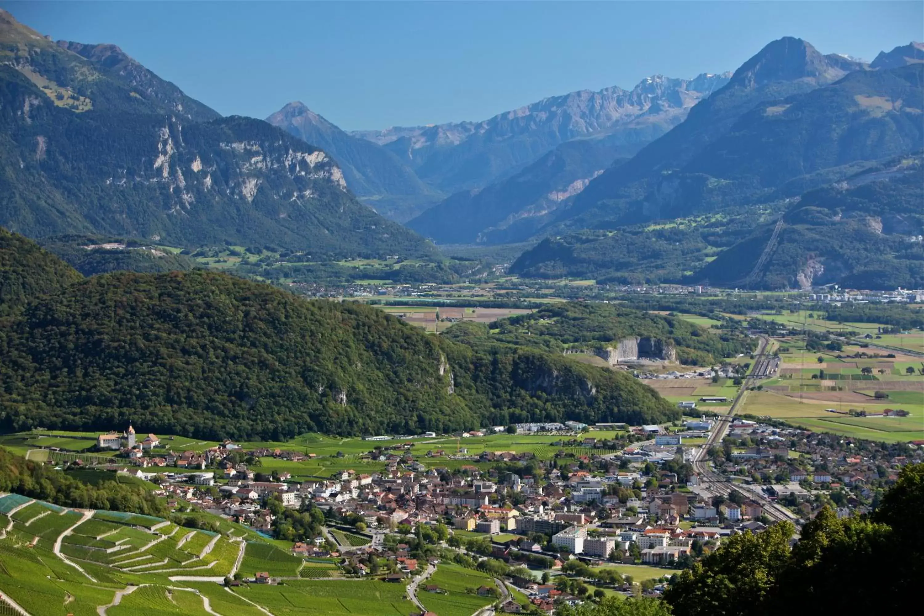 Natural landscape, Bird's-eye View in Hotel Du Nord