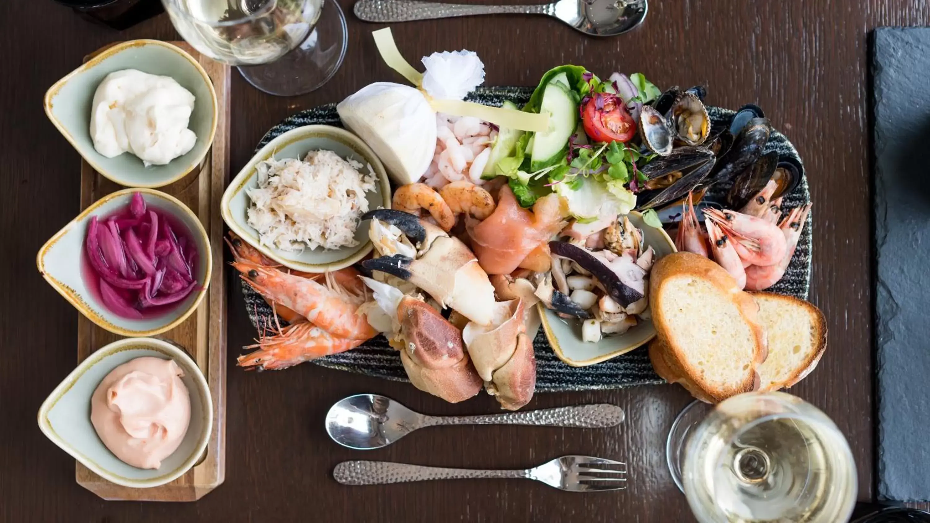 Food close-up in The Carlyon Bay Hotel and Spa