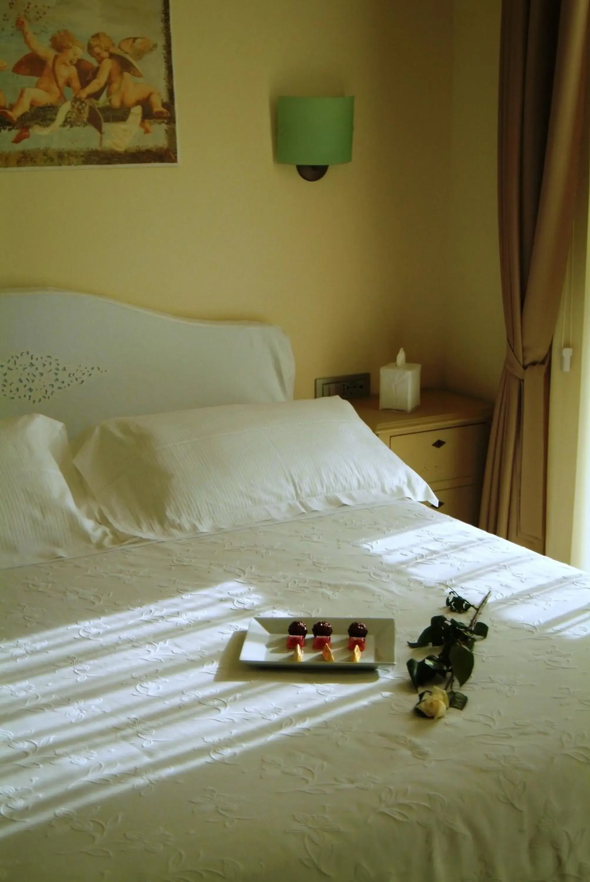 Decorative detail, Bed in Hotel Piccolo Principe