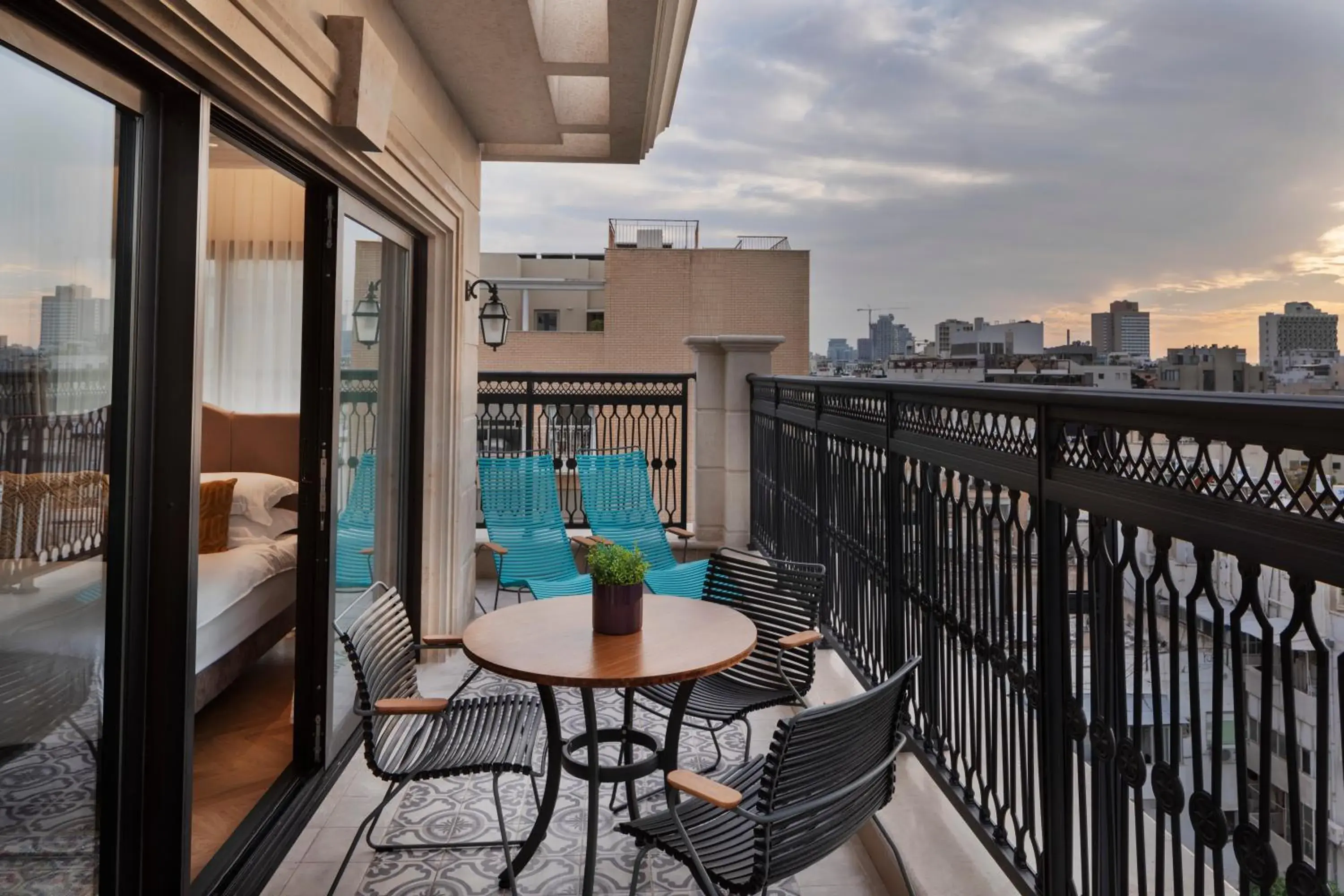 Balcony/Terrace in Jacob Samuel Hotel Tel Aviv