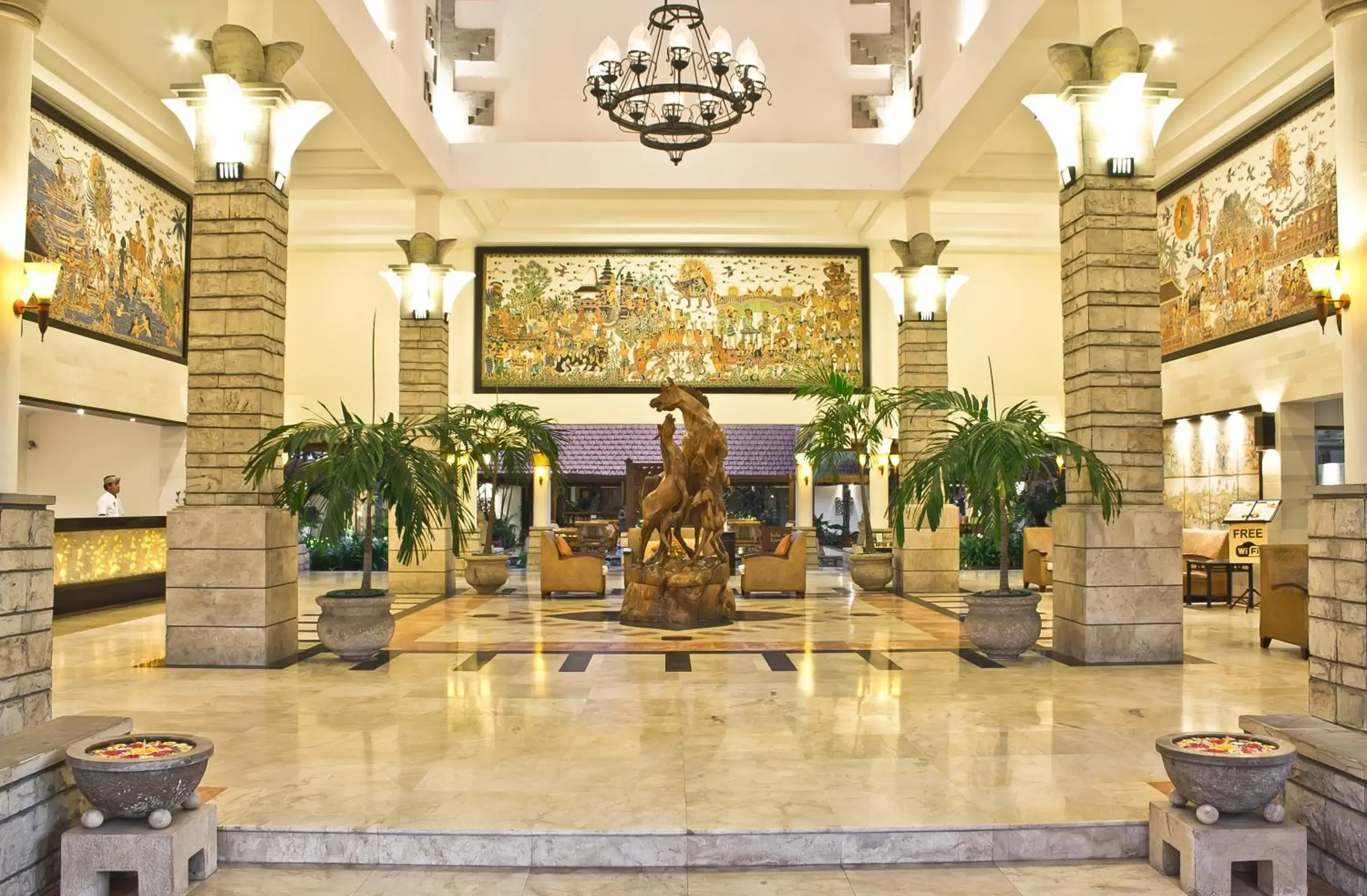 Lobby or reception in Bali Rani Hotel