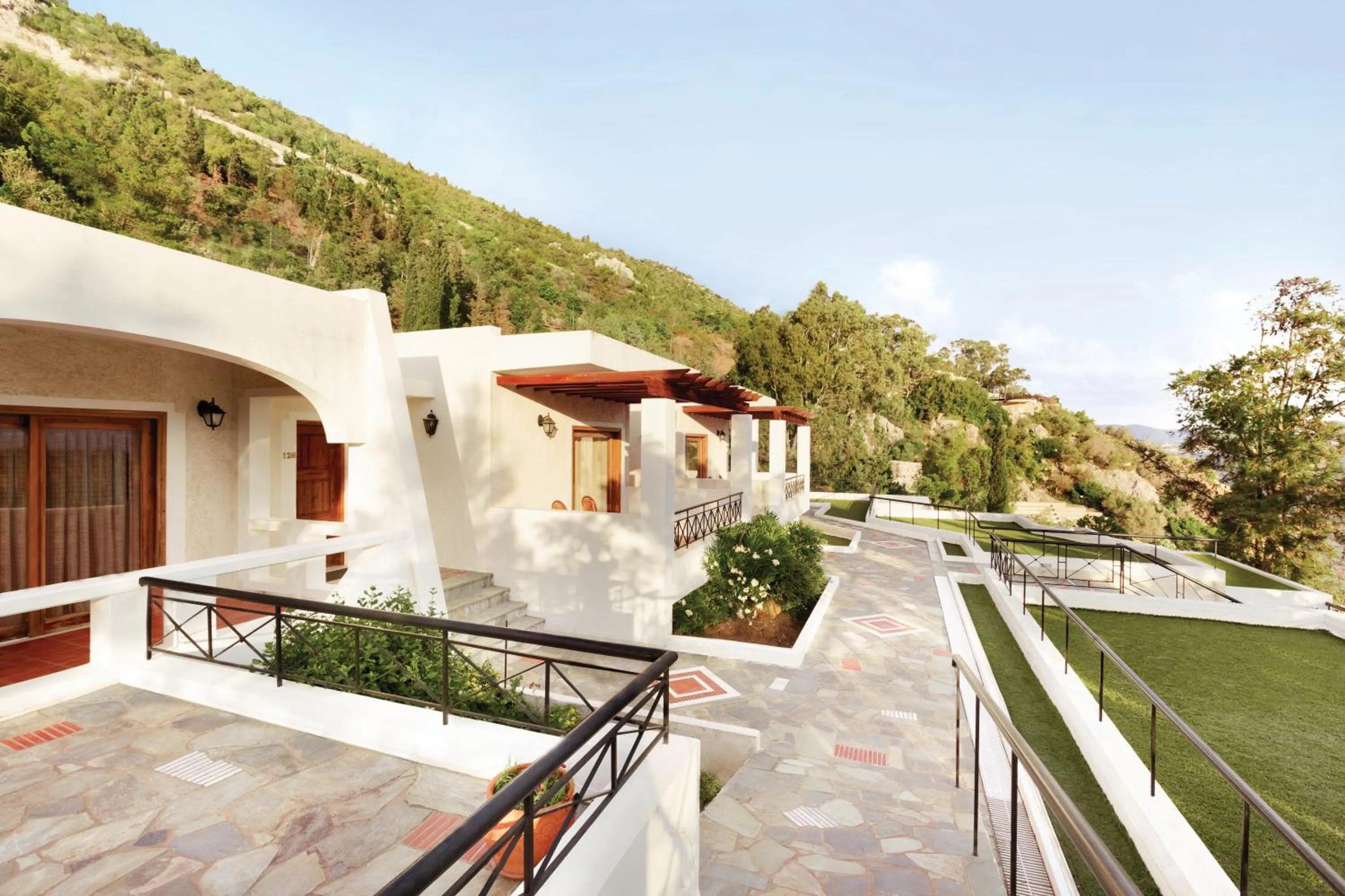 Natural landscape in Ramada Loutraki Poseidon Resort