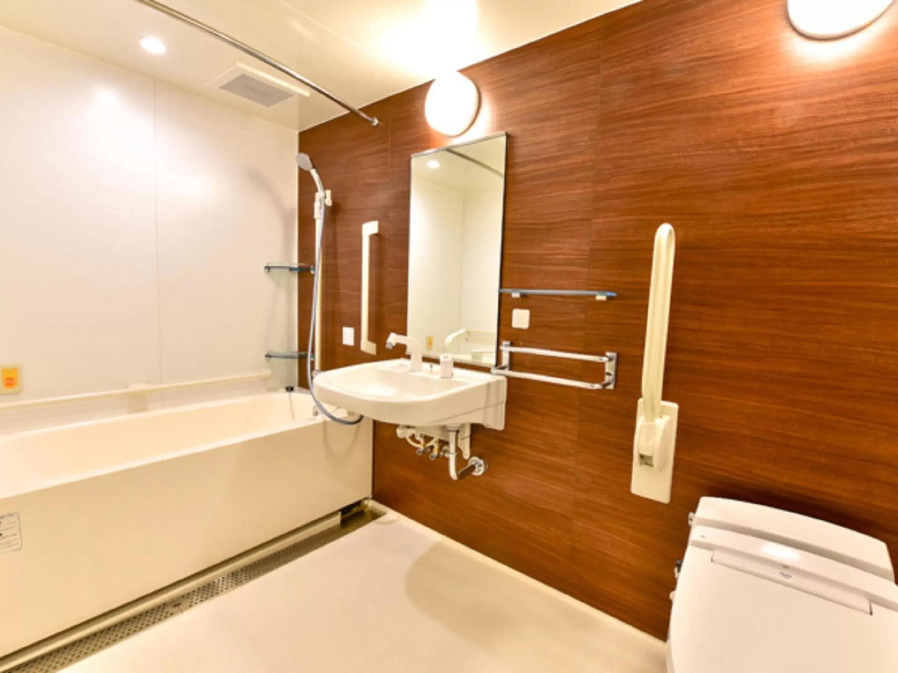 Bathroom in HOTEL LiVEMAX Fukuoka Tenjin West