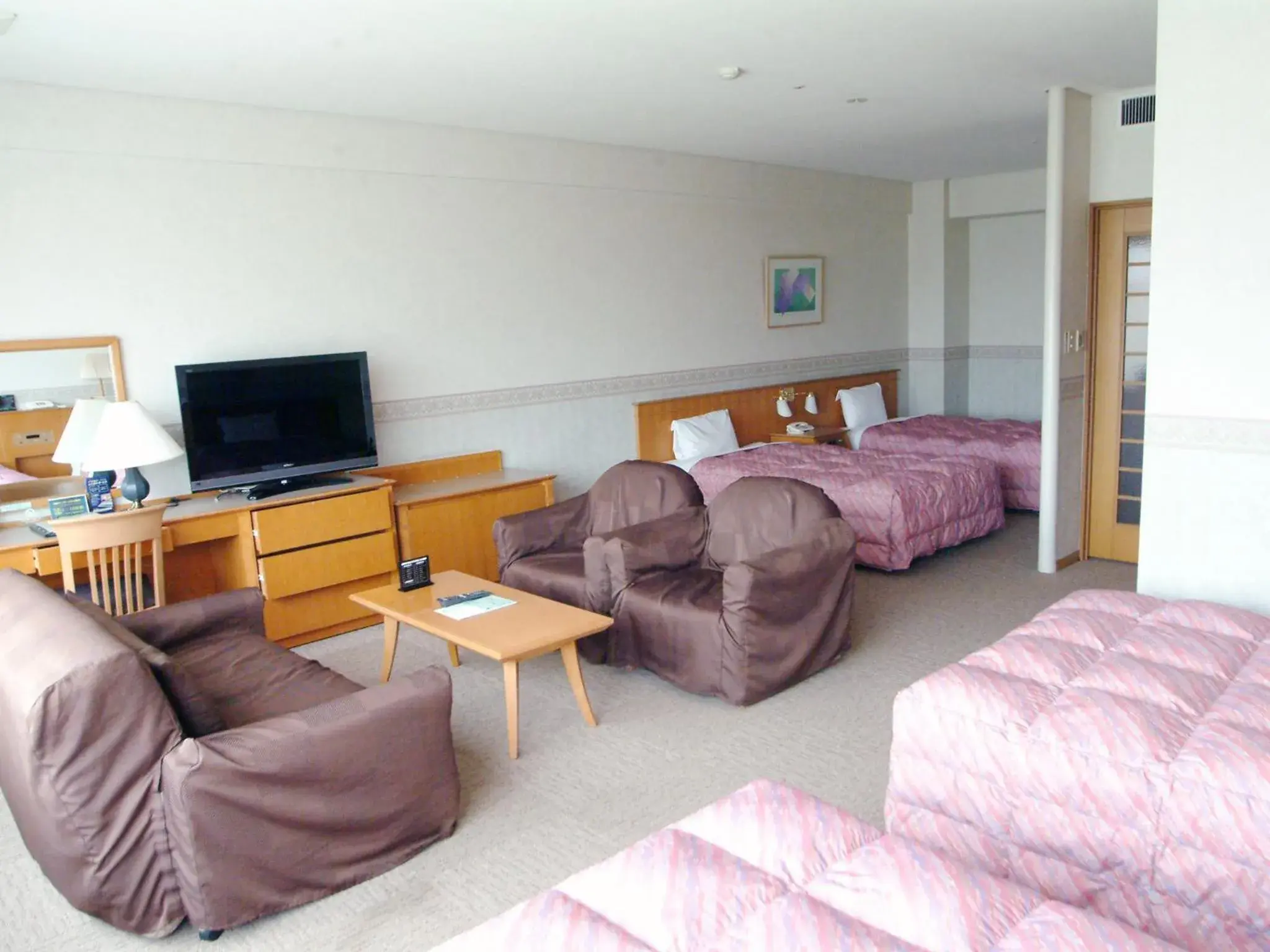 TV and multimedia, Seating Area in Tsumagoi Resort Sai no Sato