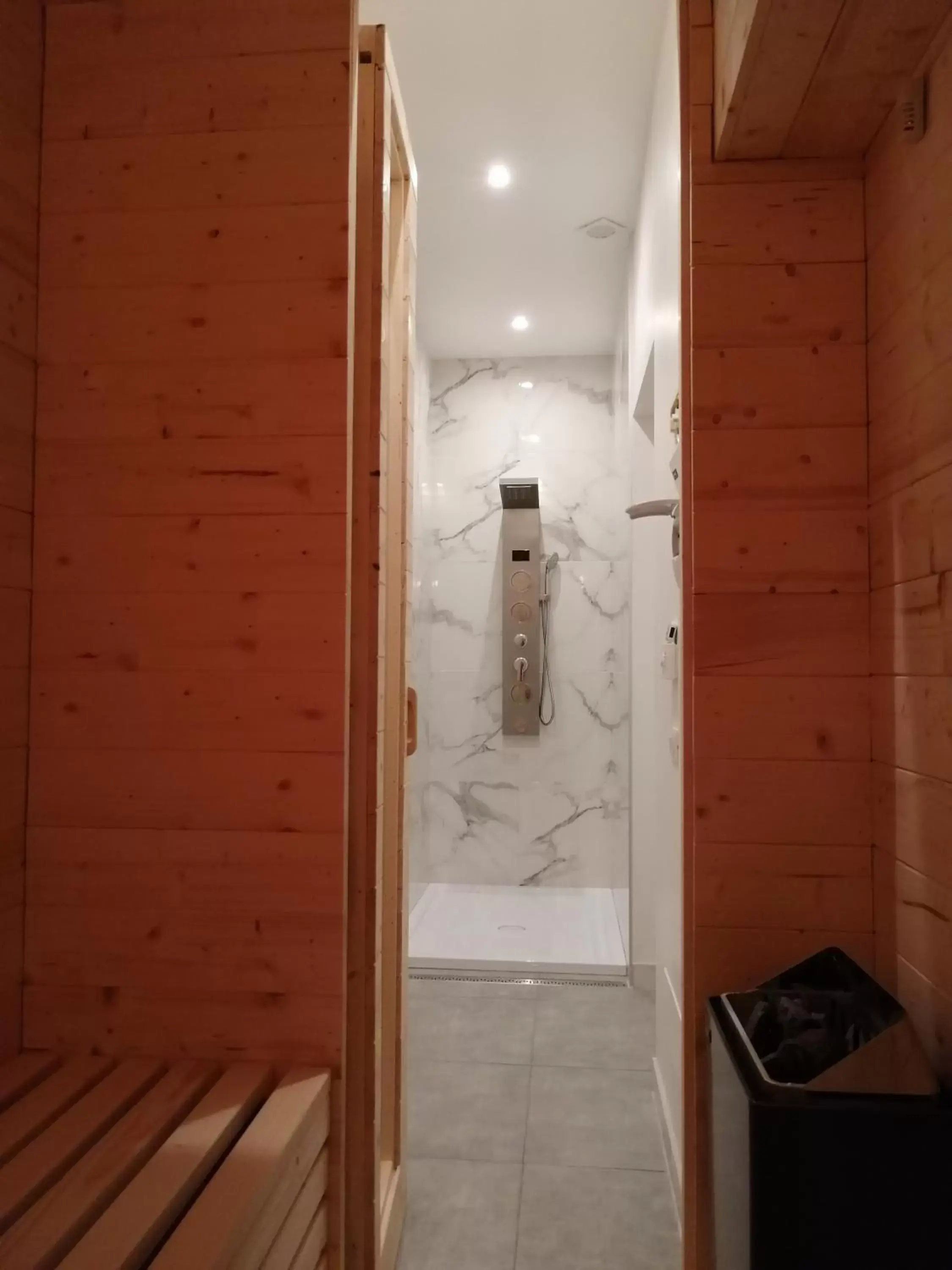 Sauna, Bathroom in Villa Kinga
