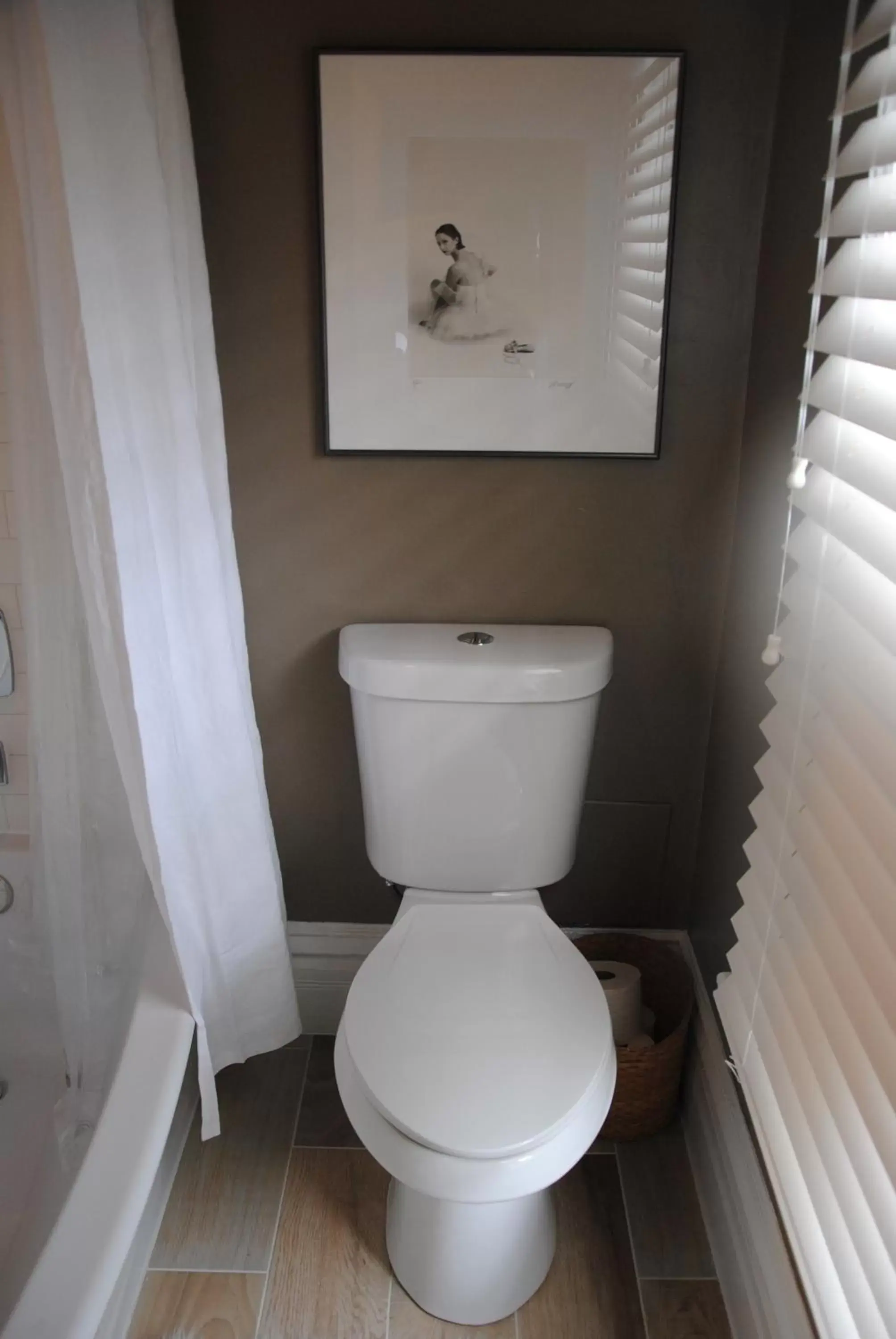 Decorative detail, Bathroom in Off Broadway B & B