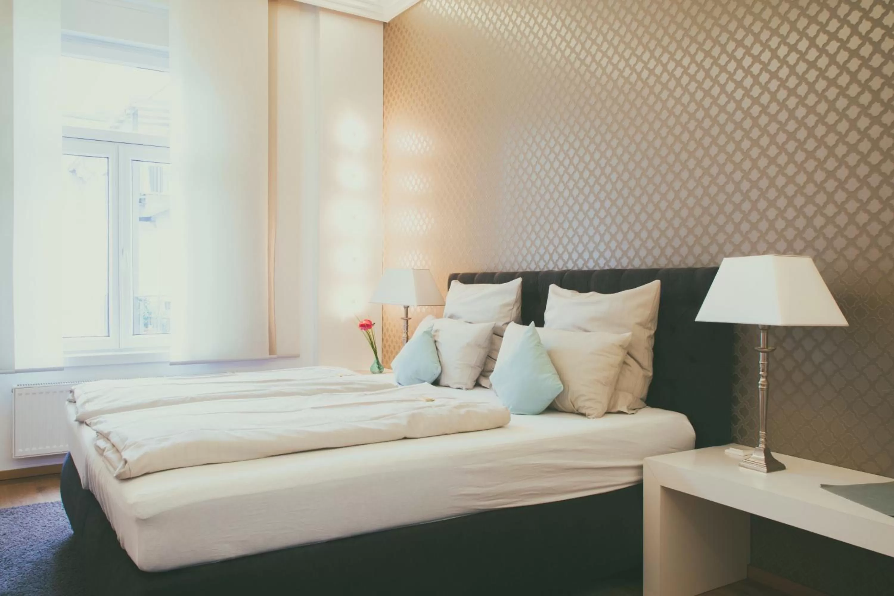 Bed in Haven Hotels - Helvetia Suites