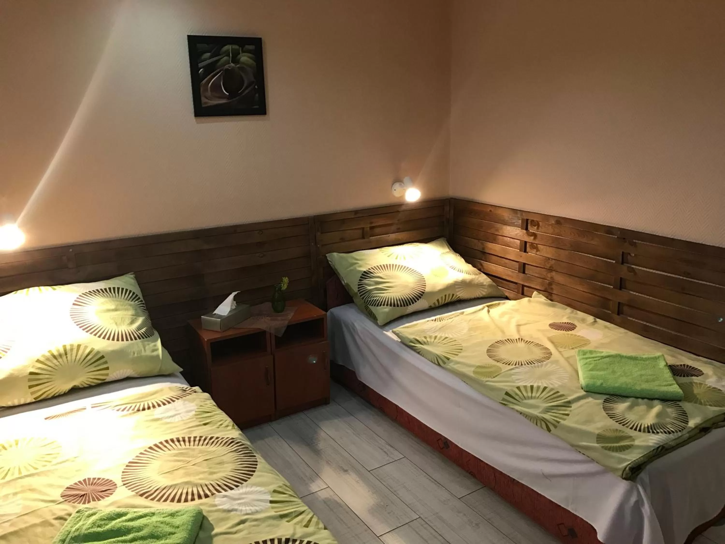 Bed in Abszolút Hotel és Panzió