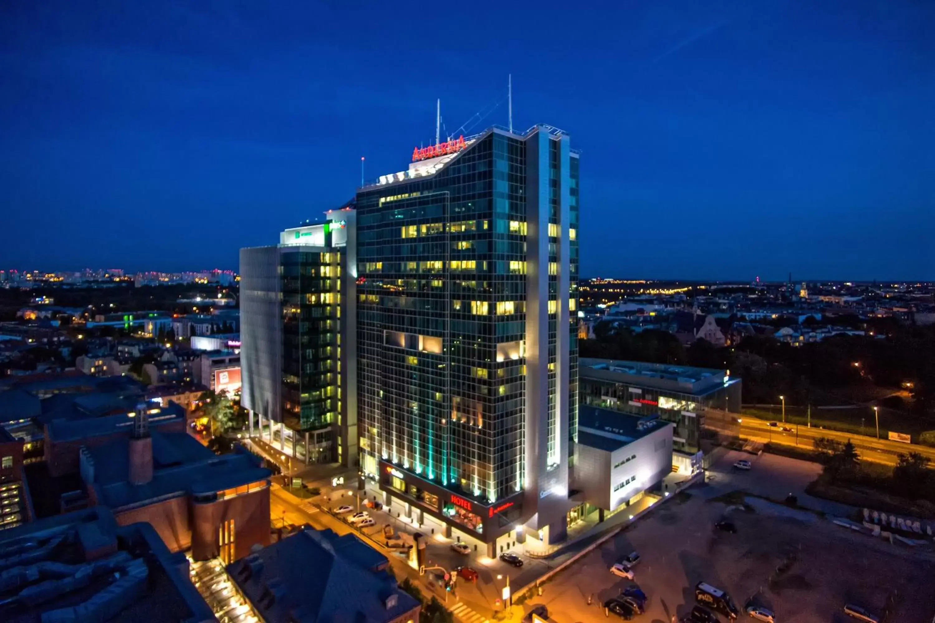 Bird's eye view in Andersia Hotel & Spa Poznan, a member of Radisson Individuals