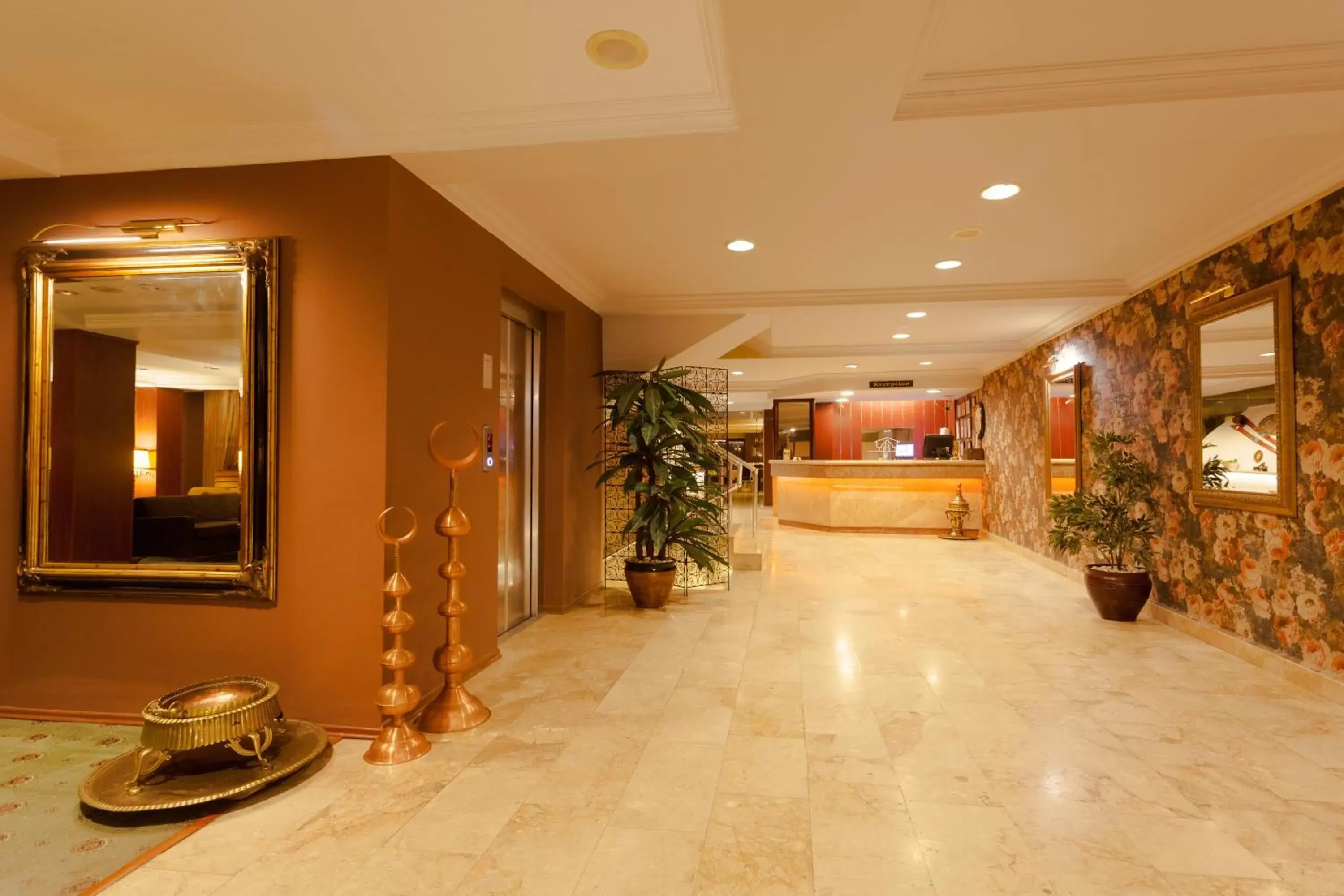 Lobby or reception, Lobby/Reception in Boyuguzel Termal Hotel