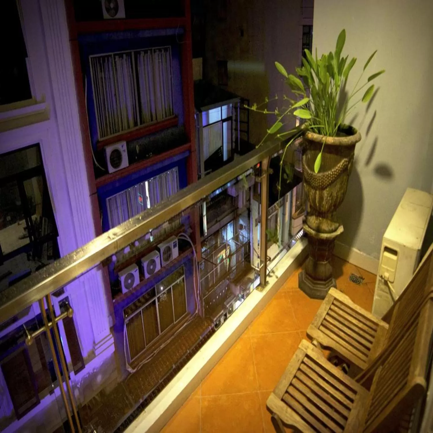 Balcony/Terrace in Saigon Amigo Hotel