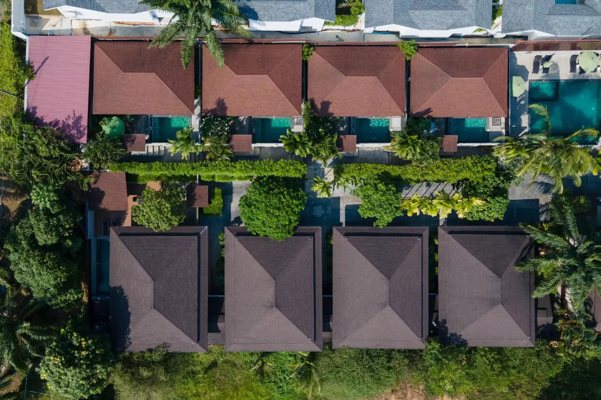 Bird's eye view in De Malee Pool Villas - SHA Extra Plus