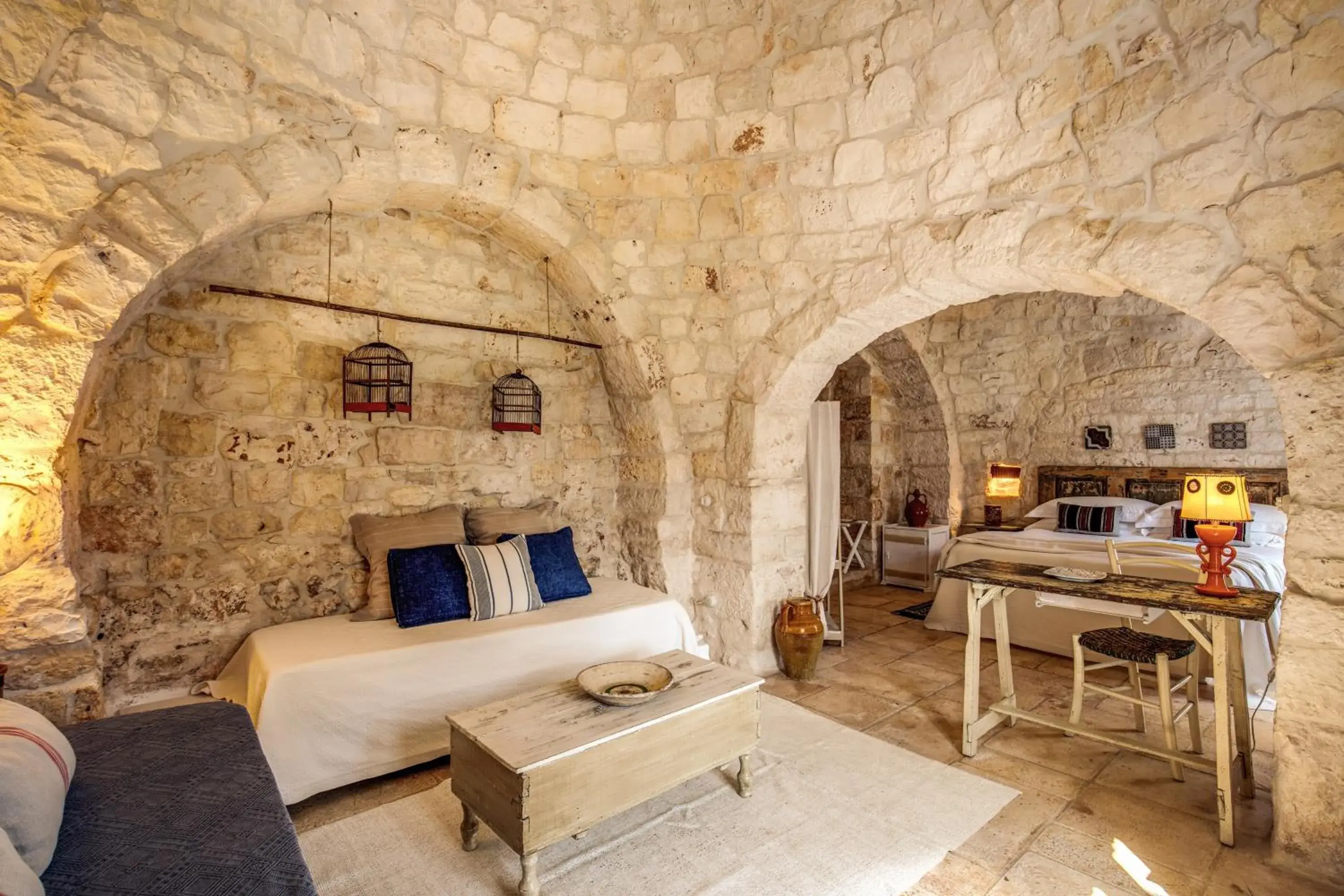 Seating Area in Masseria Cervarolo