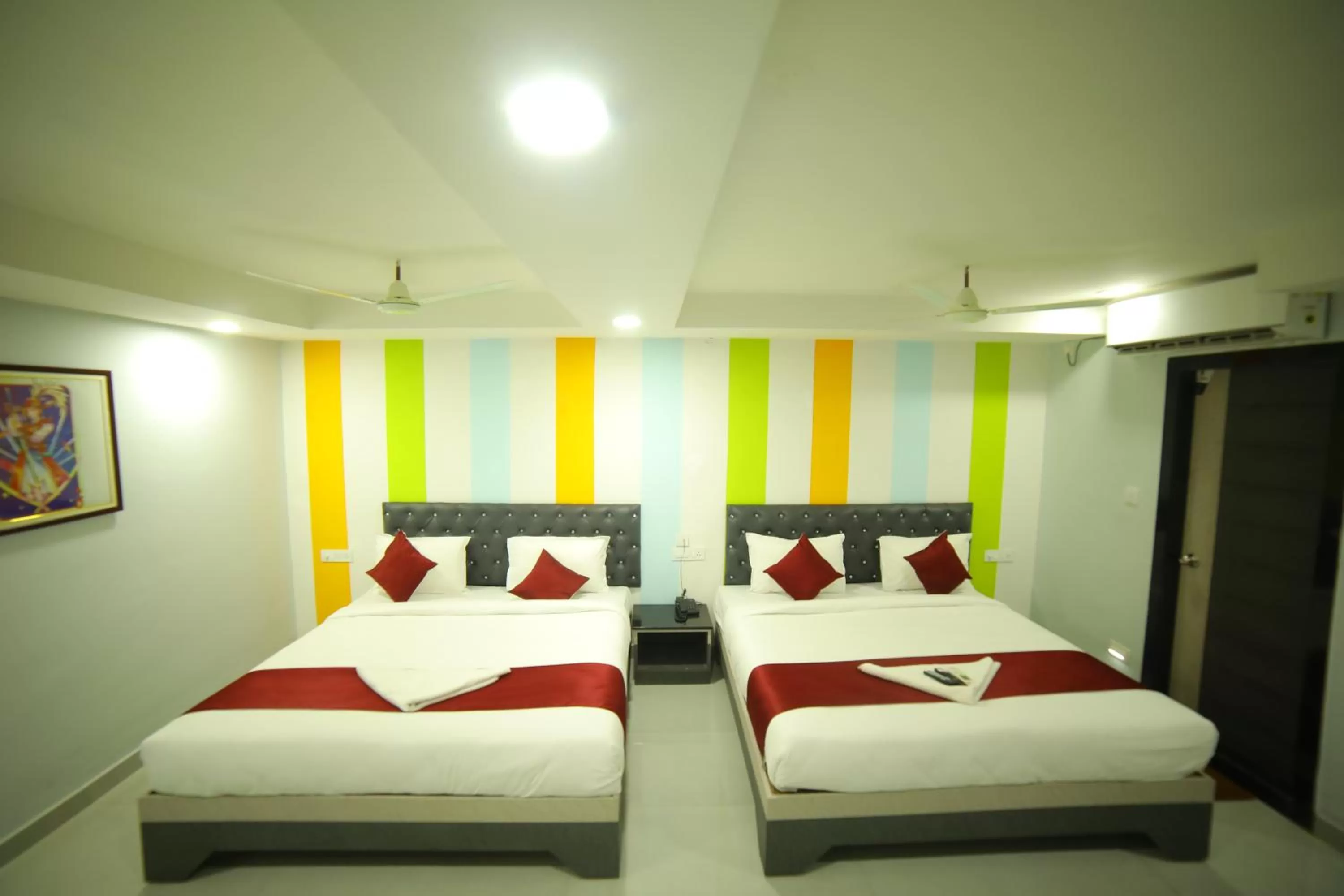 Bed in HOTEL BLUE MOON