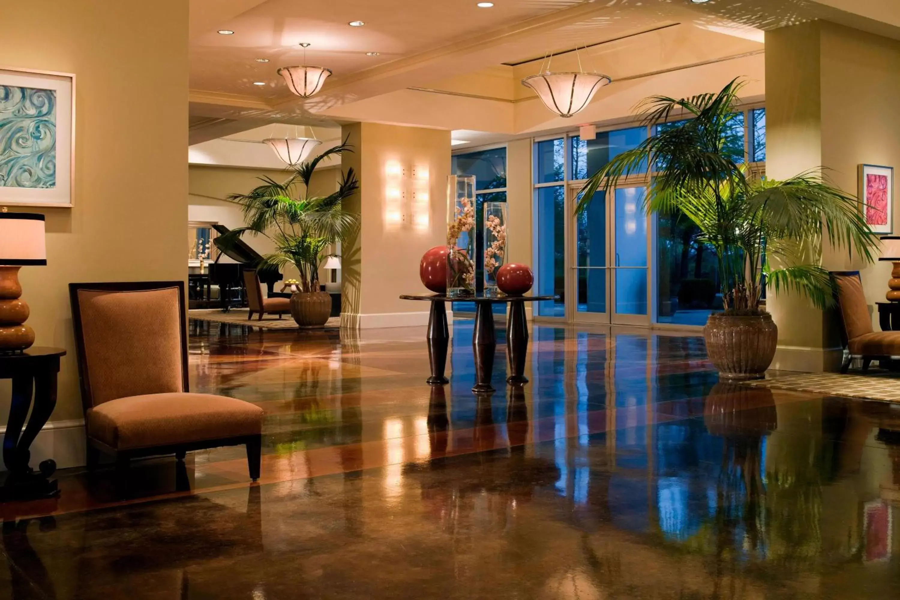 Lobby or reception, Lobby/Reception in Dallas/Fort Worth Marriott Hotel & Golf Club at Champions Circle