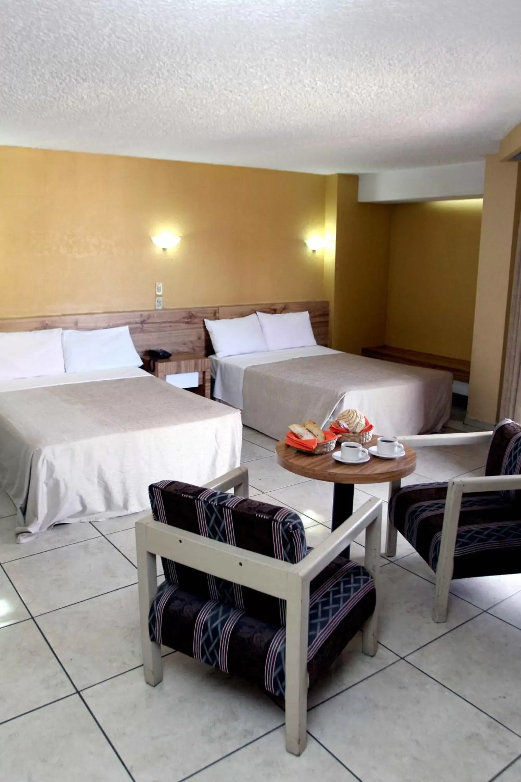 Bed in Hotel Universo Bed in Hotel Universo