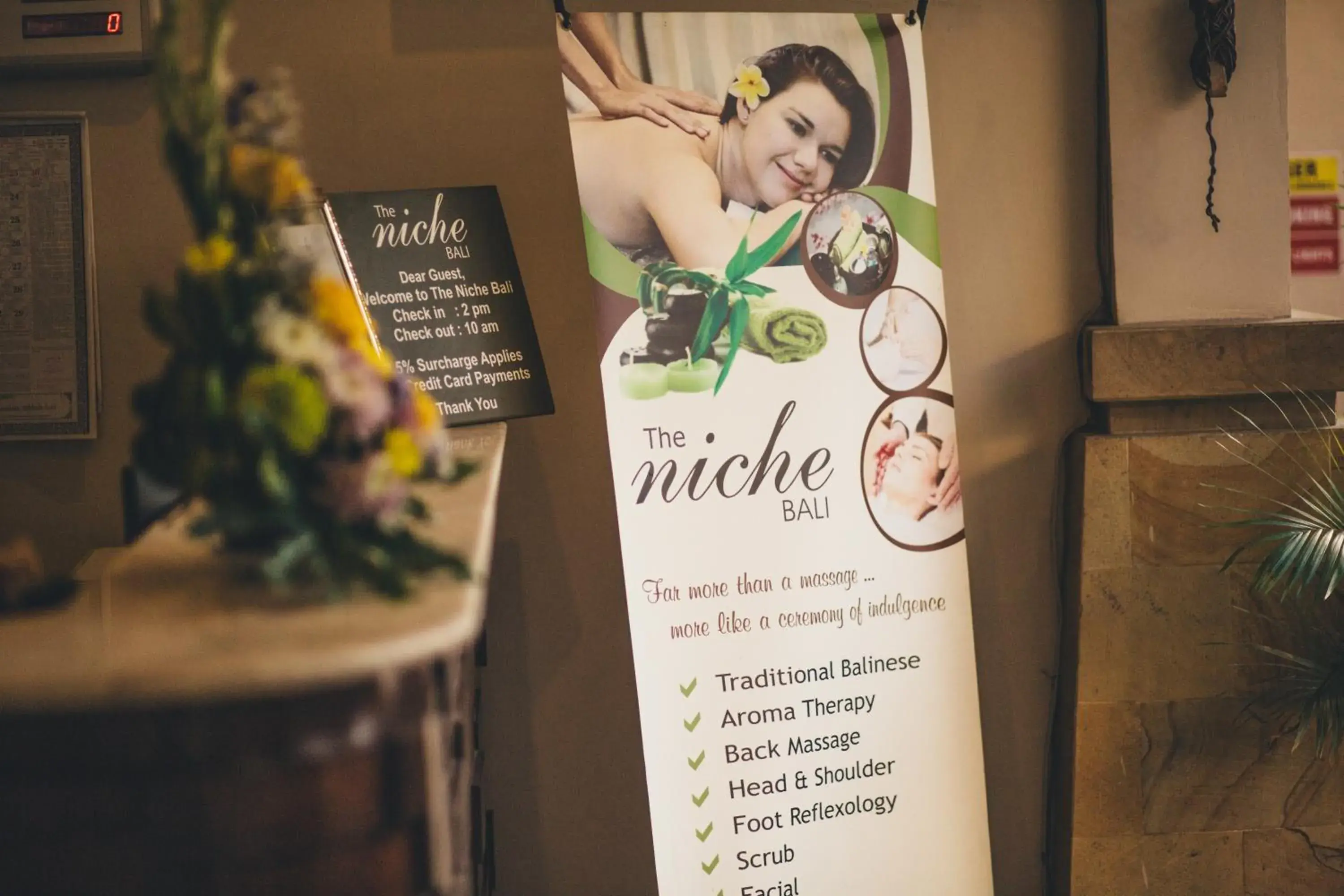 Spa and wellness centre/facilities in The Niche Bali Spa and wellness centre/facilities in The Niche Bali