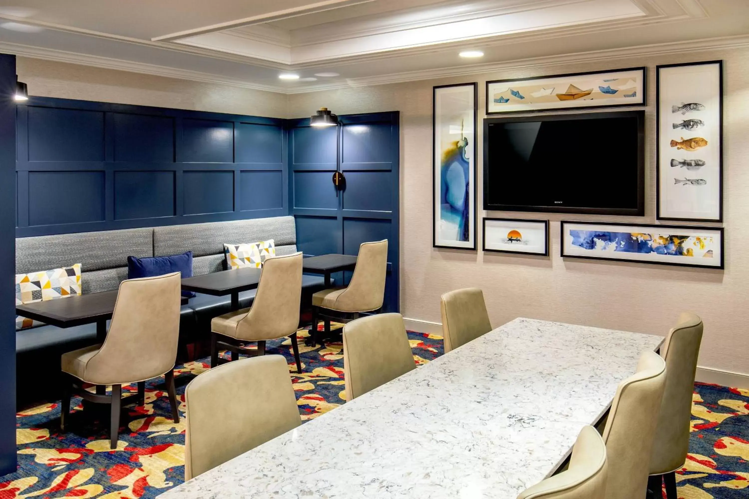 Lobby or reception in Residence Inn by Marriott Boston Woburn