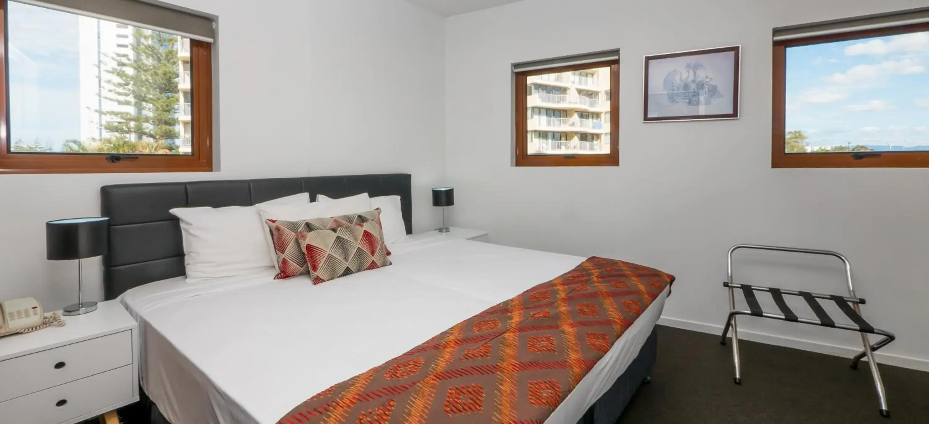 Bed in Broadbeach Savannah Resort Bed in Broadbeach Savannah Resort