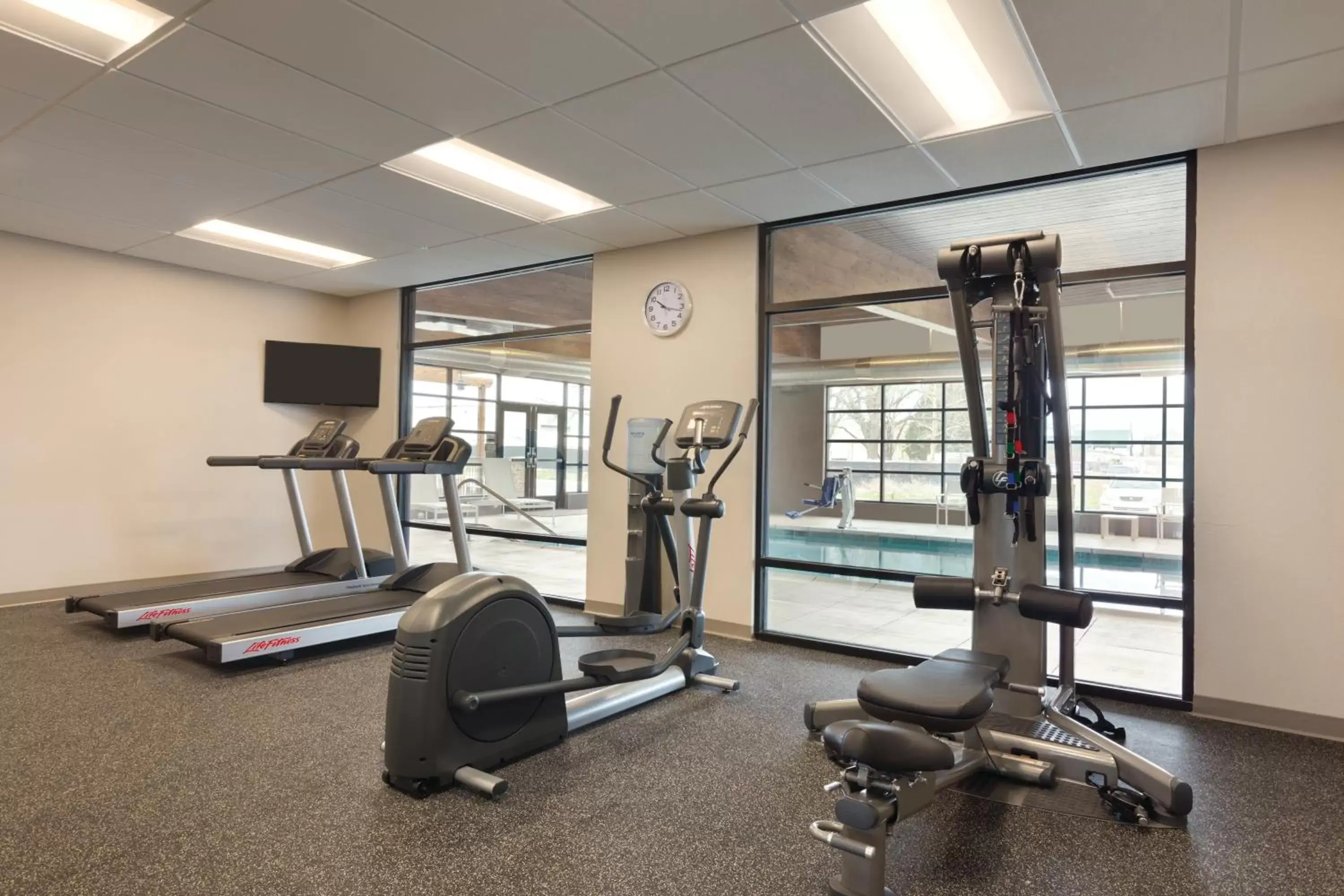 Fitness centre/facilities, Fitness Center/Facilities in Country Inn & Suites by Radisson, Lawrence, KS