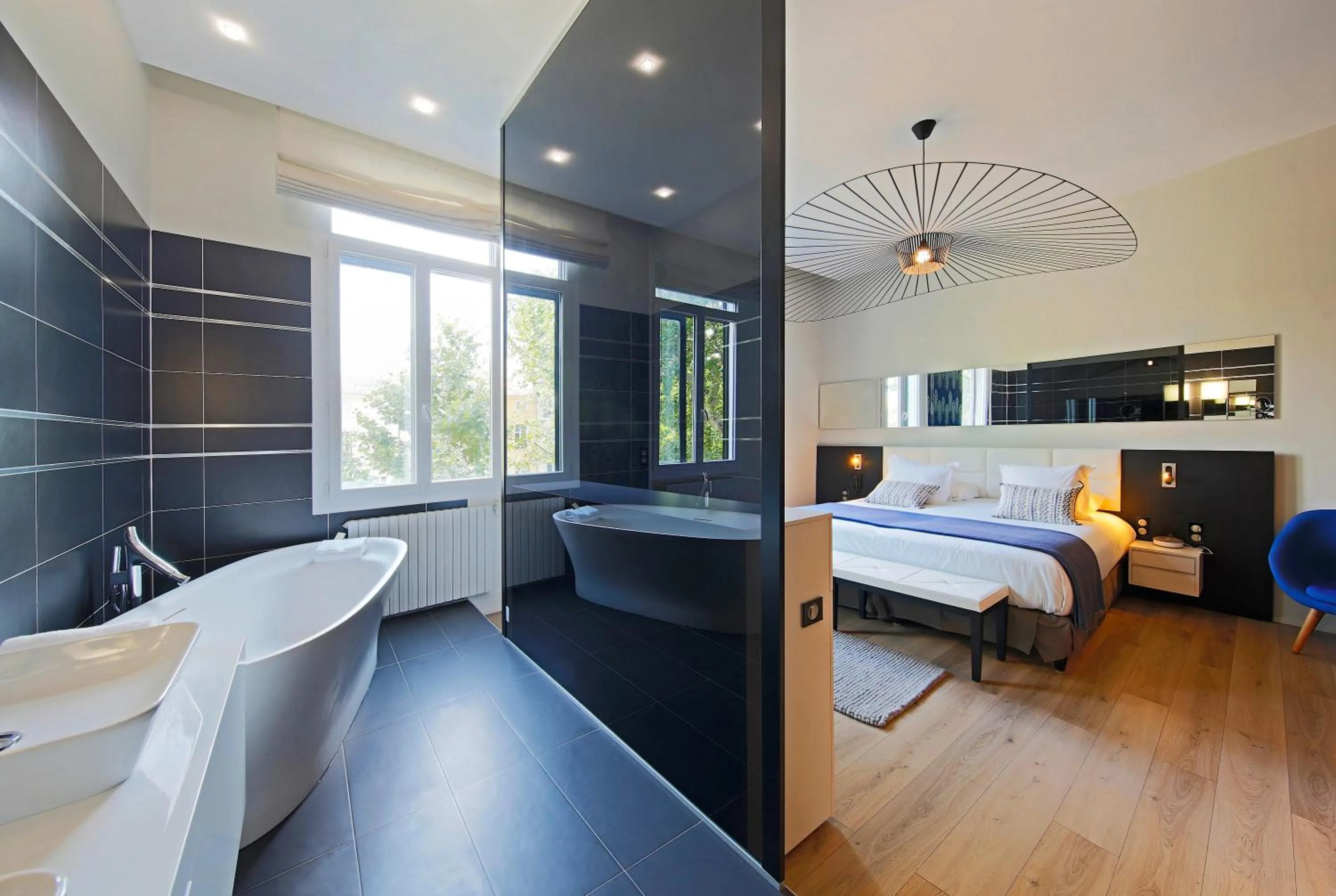 Bedroom, Bed in Negrecoste Hôtel & Spa