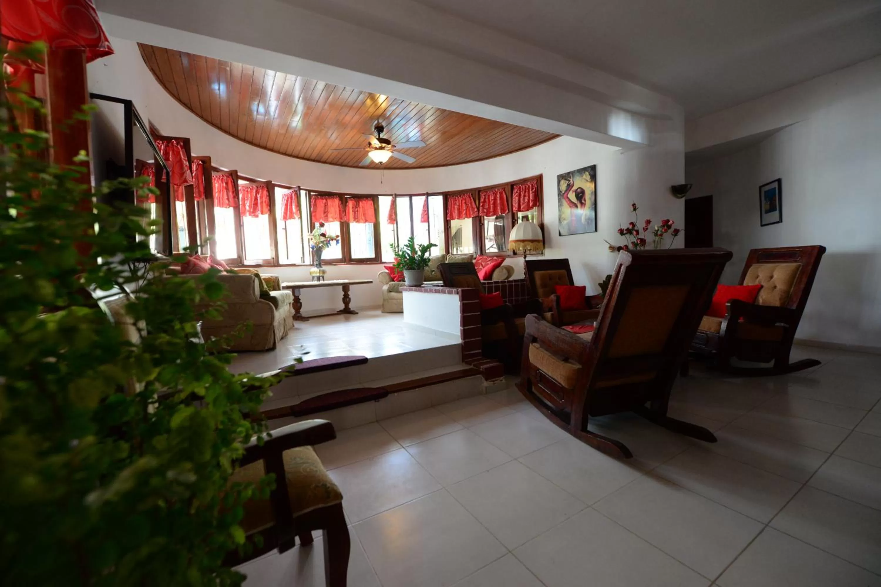 Communal lounge/ TV room in Villa Antonia 16