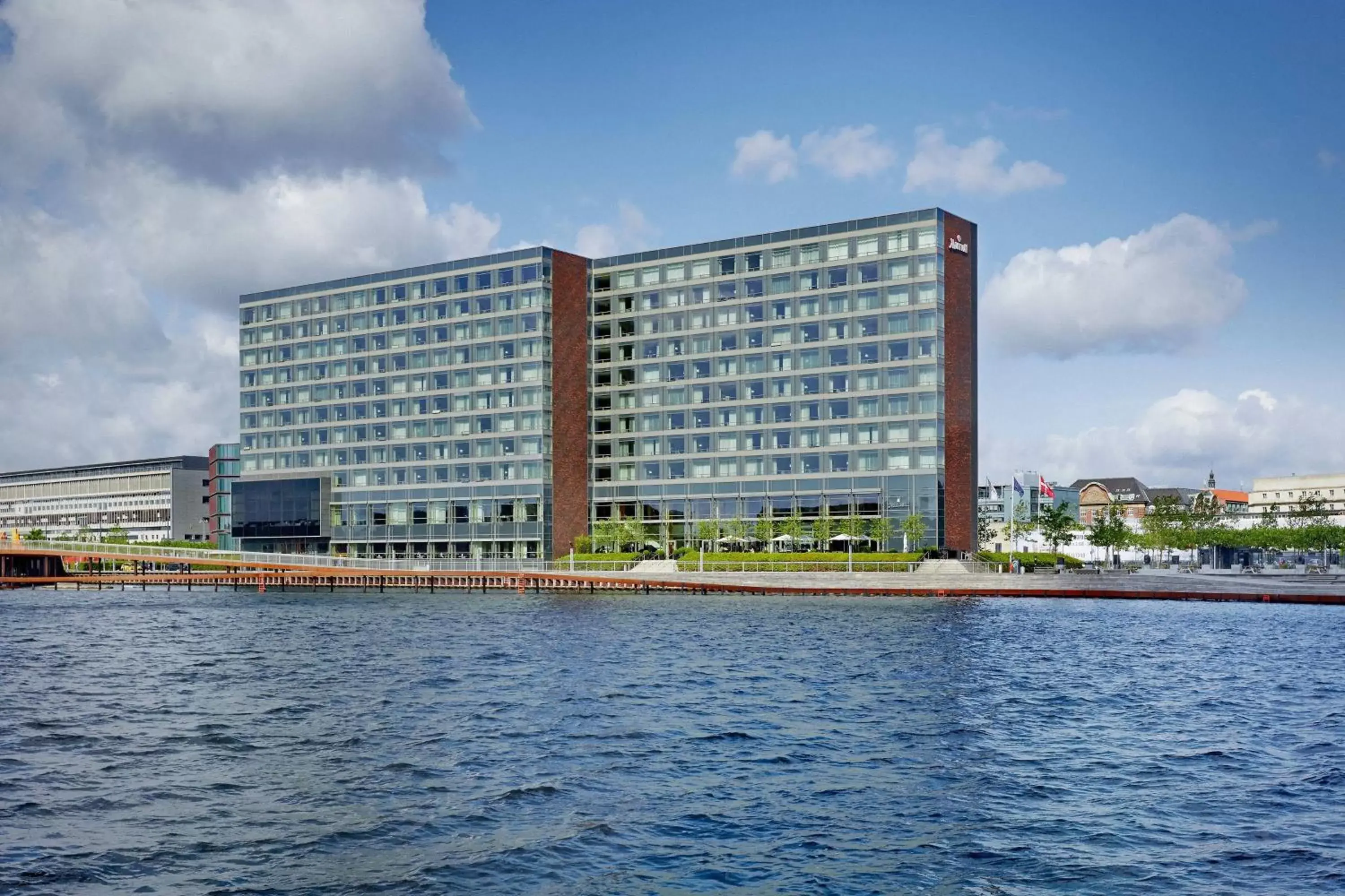 Property Building in Copenhagen Marriott Hotel