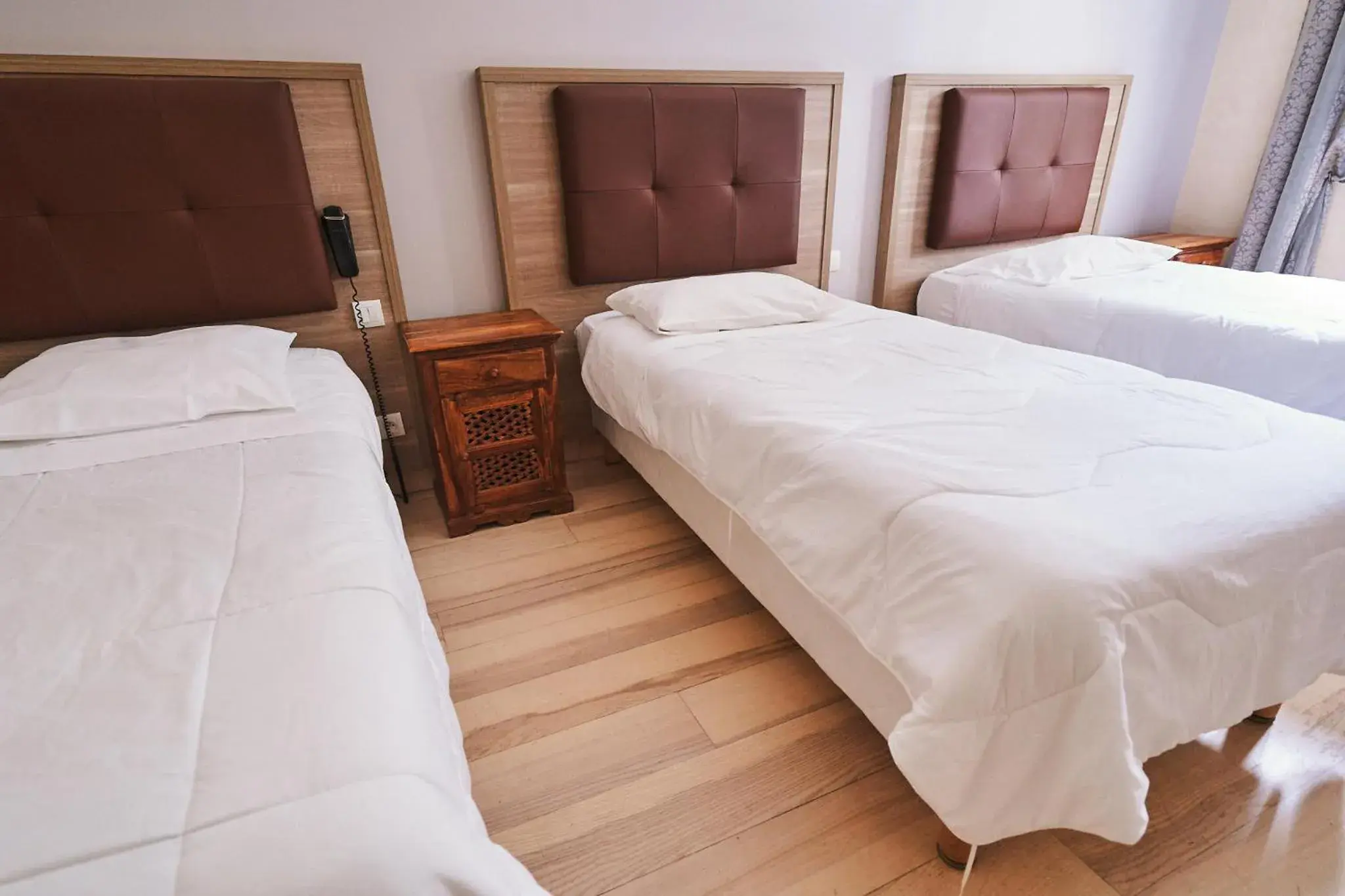 Bed in Hôtel La Flambée