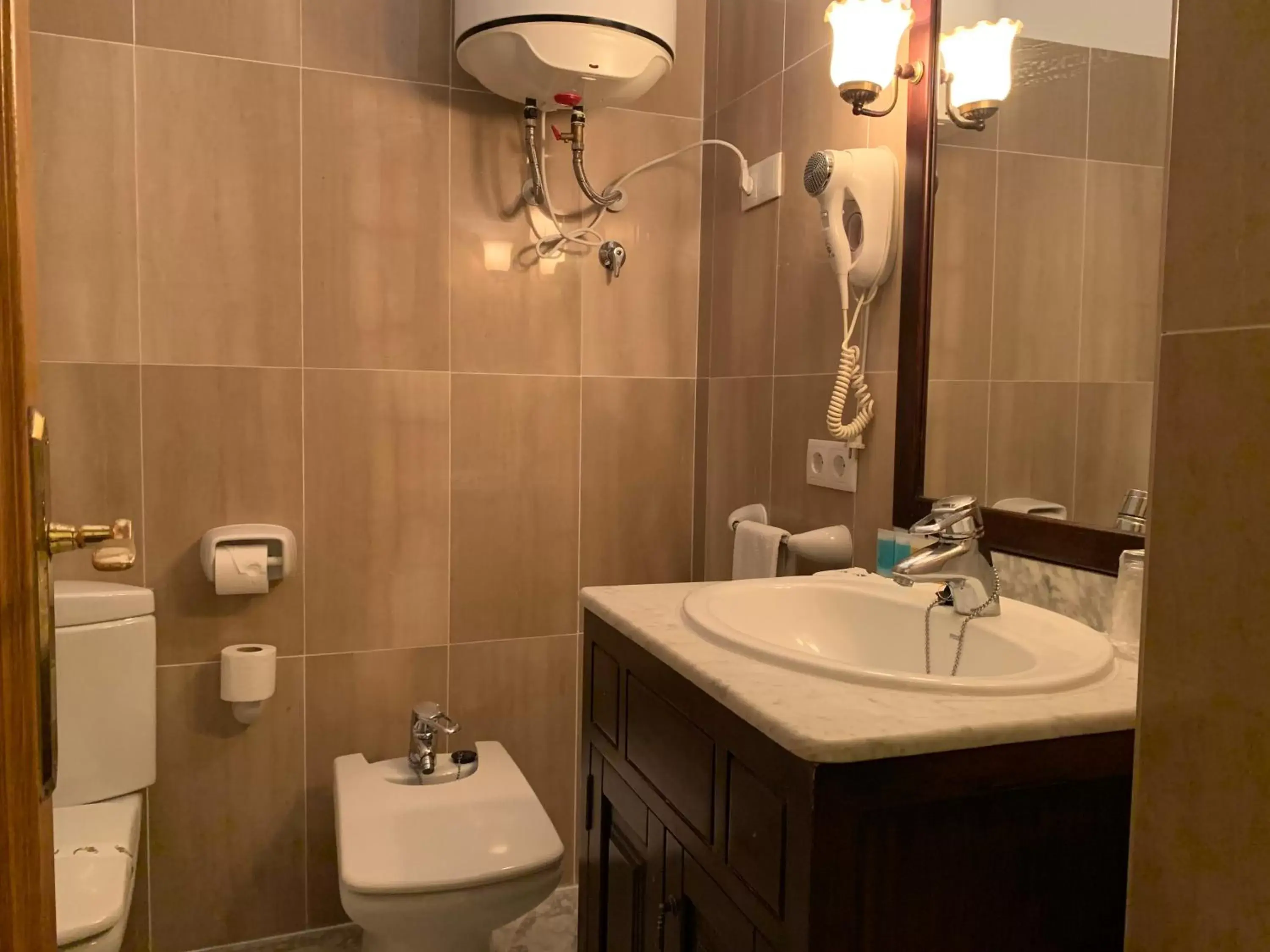 Bathroom in Hotel Casa Palacio la Sal